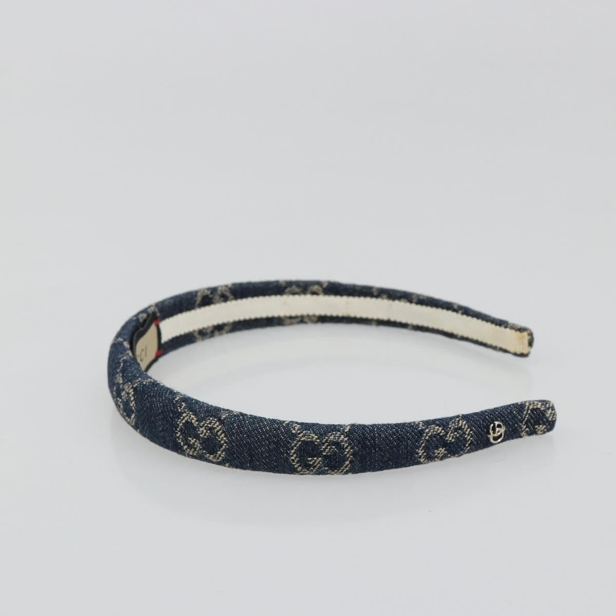 GUCCI GG Katyusha Denim Navy Auth 187303A
