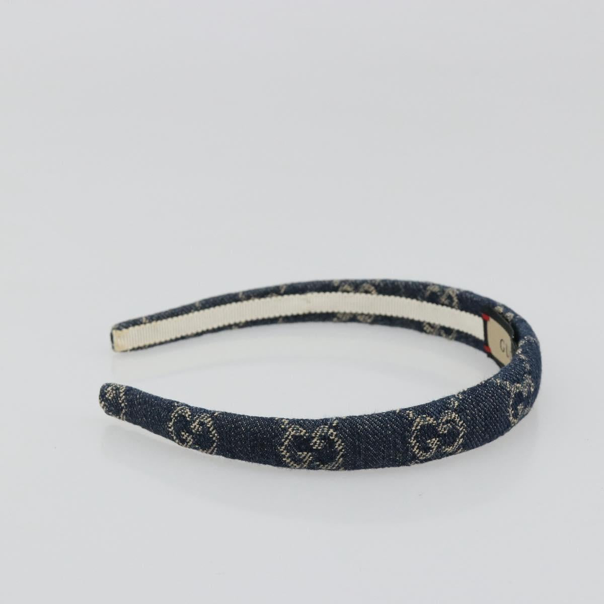 GUCCI GG Katyusha Denim Navy Auth 187303A