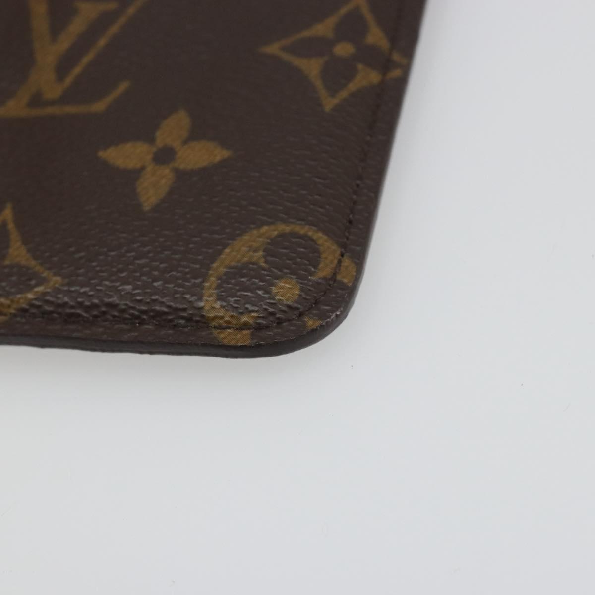 LOUIS VUITTON Monogram Etui Lunette MM Glasses Case M66544 LV Auth 187308V