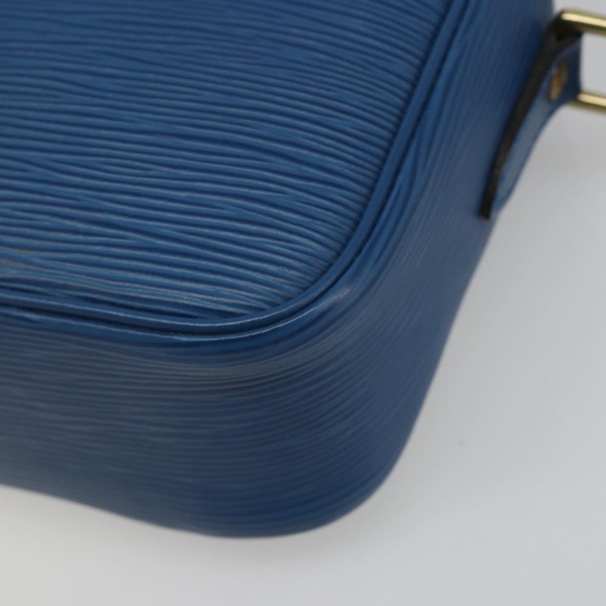 LOUIS VUITTON Epi Trocadero 23 Shoulder Bag Blue M52305 LV Auth 187309A