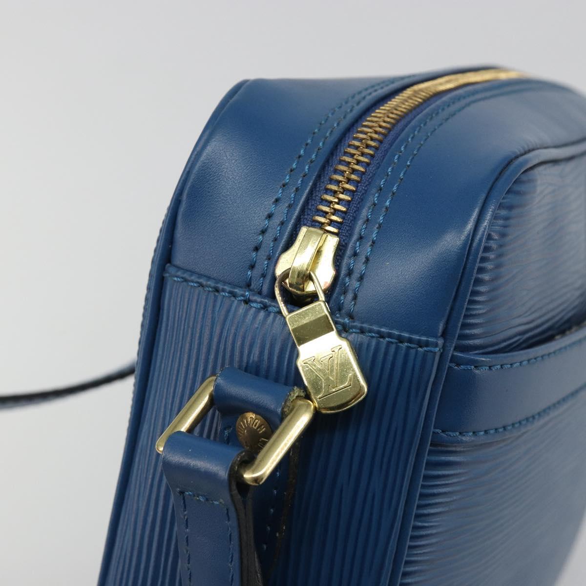 LOUIS VUITTON Epi Trocadero 23 Shoulder Bag Blue M52305 LV Auth 187309A