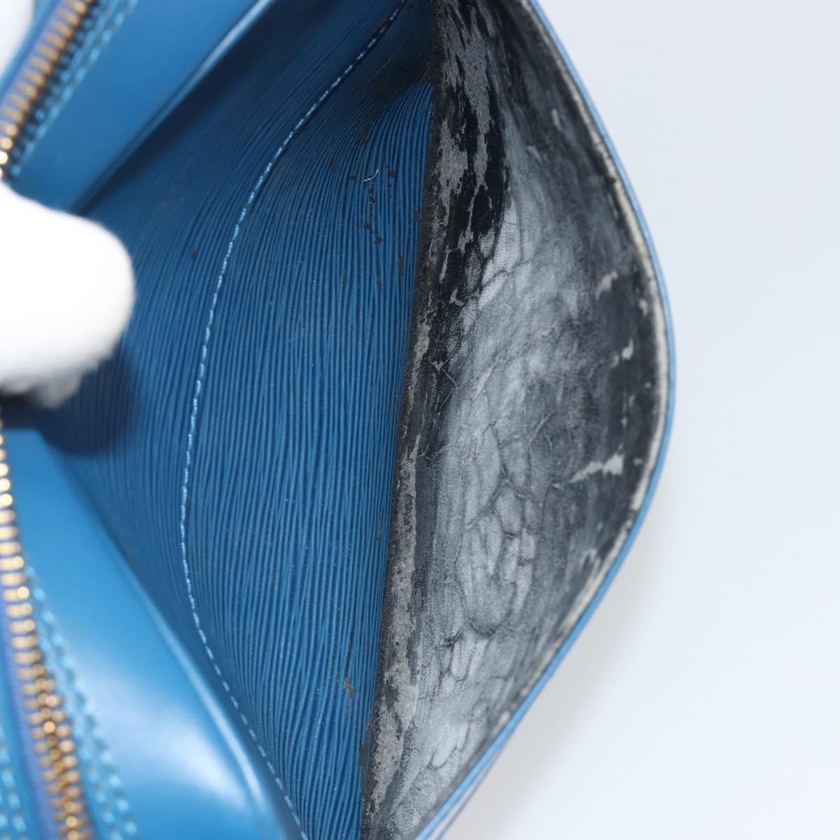 LOUIS VUITTON Epi Trocadero 23 Shoulder Bag Blue M52305 LV Auth 187309A