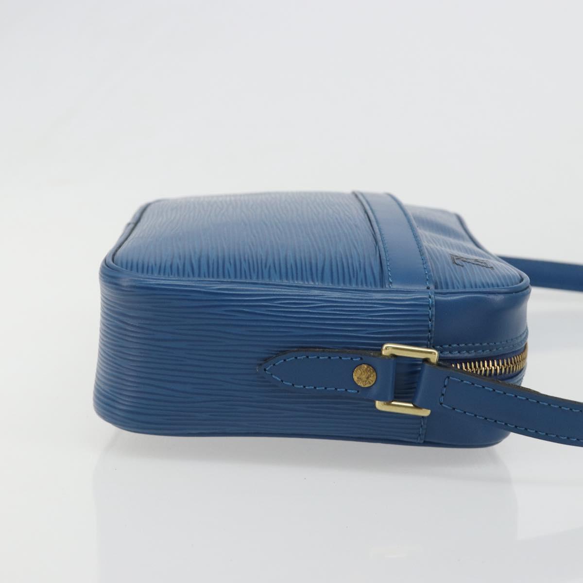 LOUIS VUITTON Epi Trocadero 23 Shoulder Bag Blue M52305 LV Auth 187309A