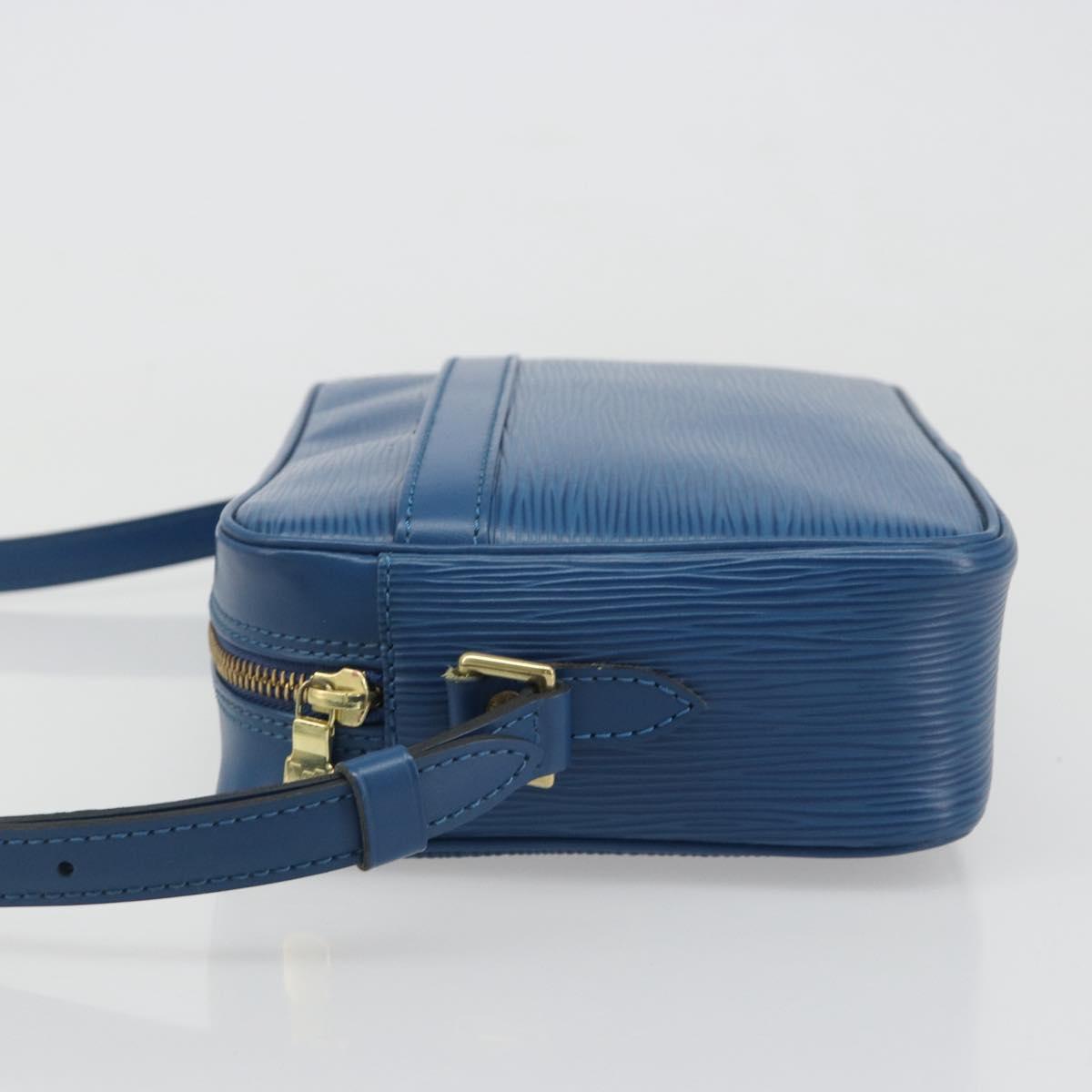 LOUIS VUITTON Epi Trocadero 23 Shoulder Bag Blue M52305 LV Auth 187309A