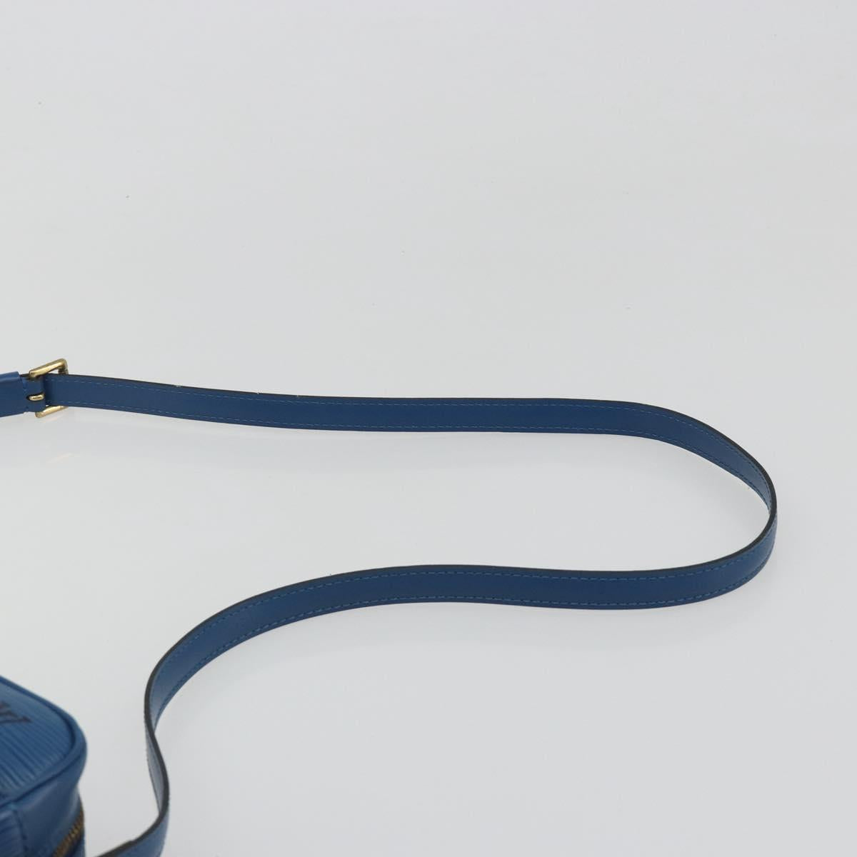 LOUIS VUITTON Epi Trocadero 23 Shoulder Bag Blue M52305 LV Auth 187309A