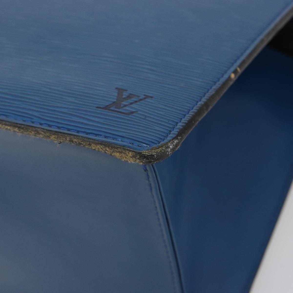 LOUIS VUITTON Epi Riviera Hand Bag Blue M48185 LV Auth 187313