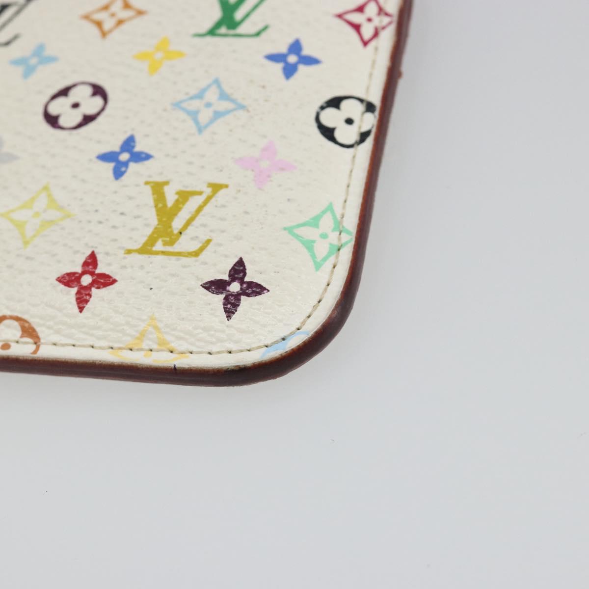 LOUIS VUITTON Monogram Multicolor Pochette Cles NM Purse M93734 Auth 187314