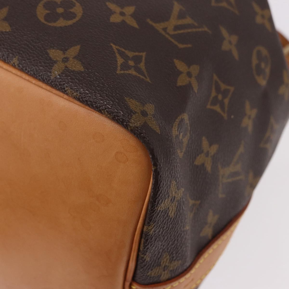 LOUIS VUITTON Monogram Petit Noe Shoulder Bag M42226 LV Auth 187315V