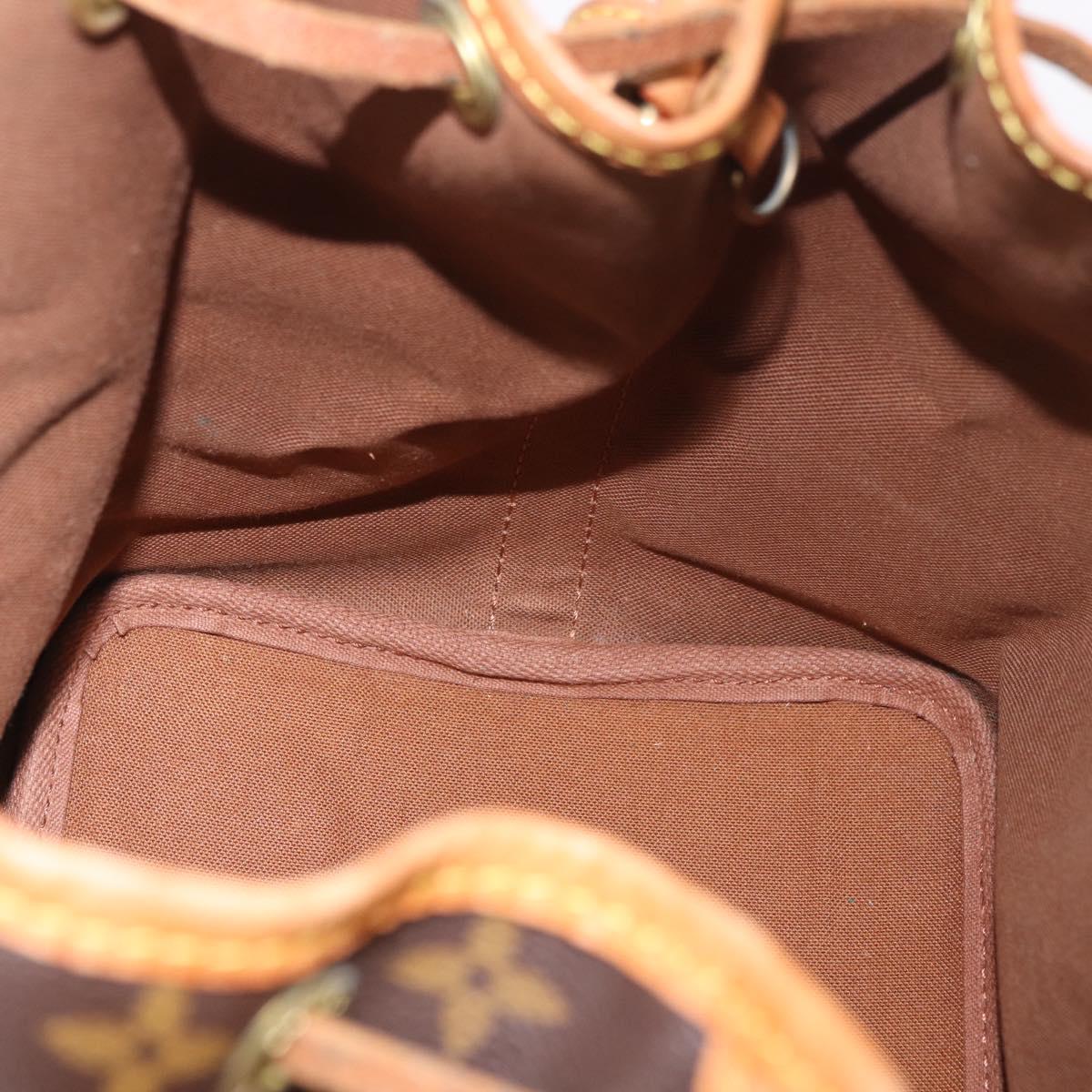 LOUIS VUITTON Monogram Petit Noe Shoulder Bag M42226 LV Auth 187315V