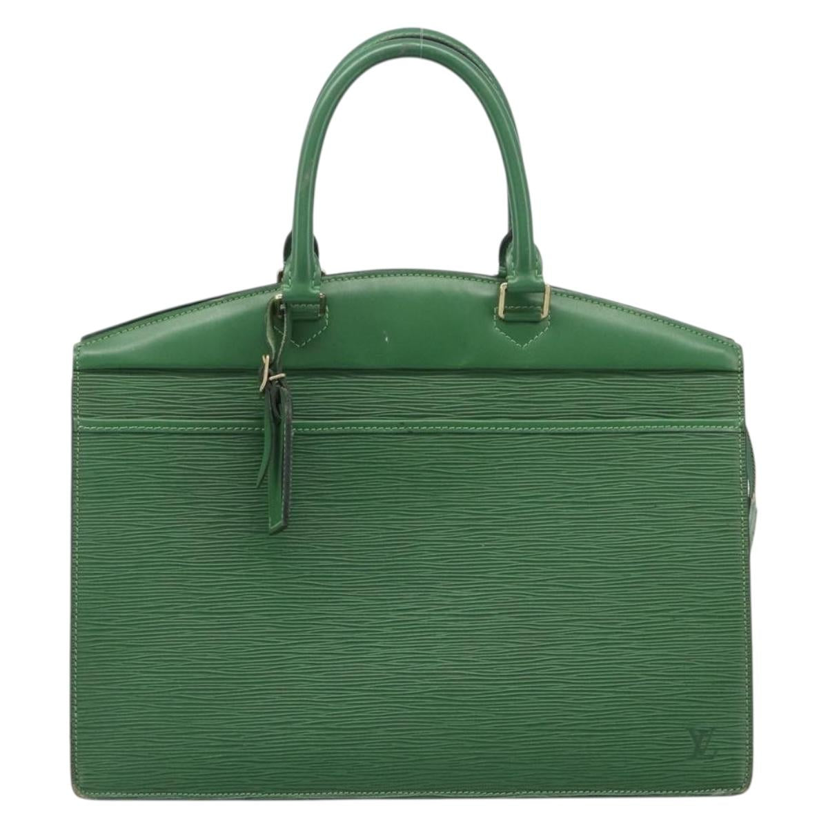 LOUIS VUITTON Epi Riviera Hand Bag Green M48184 LV Auth 187317