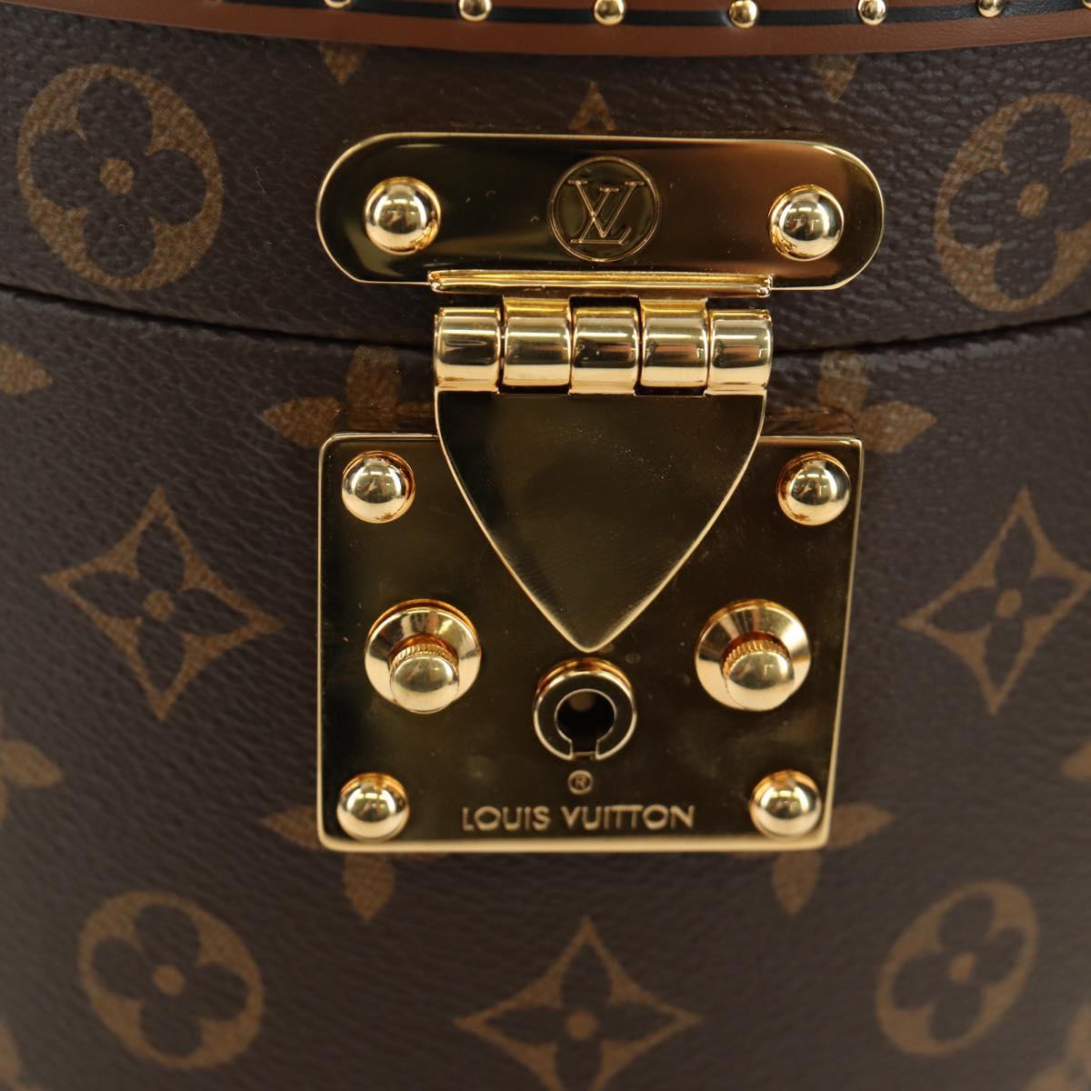 LOUIS VUITTON Monogram Vesque Cannes Hand Bag M10244 LV Auth 187320SM