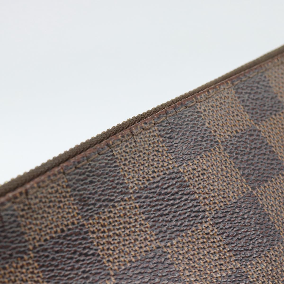 LOUIS VUITTON Damier Ebene Pochette Accessoires Pouch N41206 LV Auth 187411A