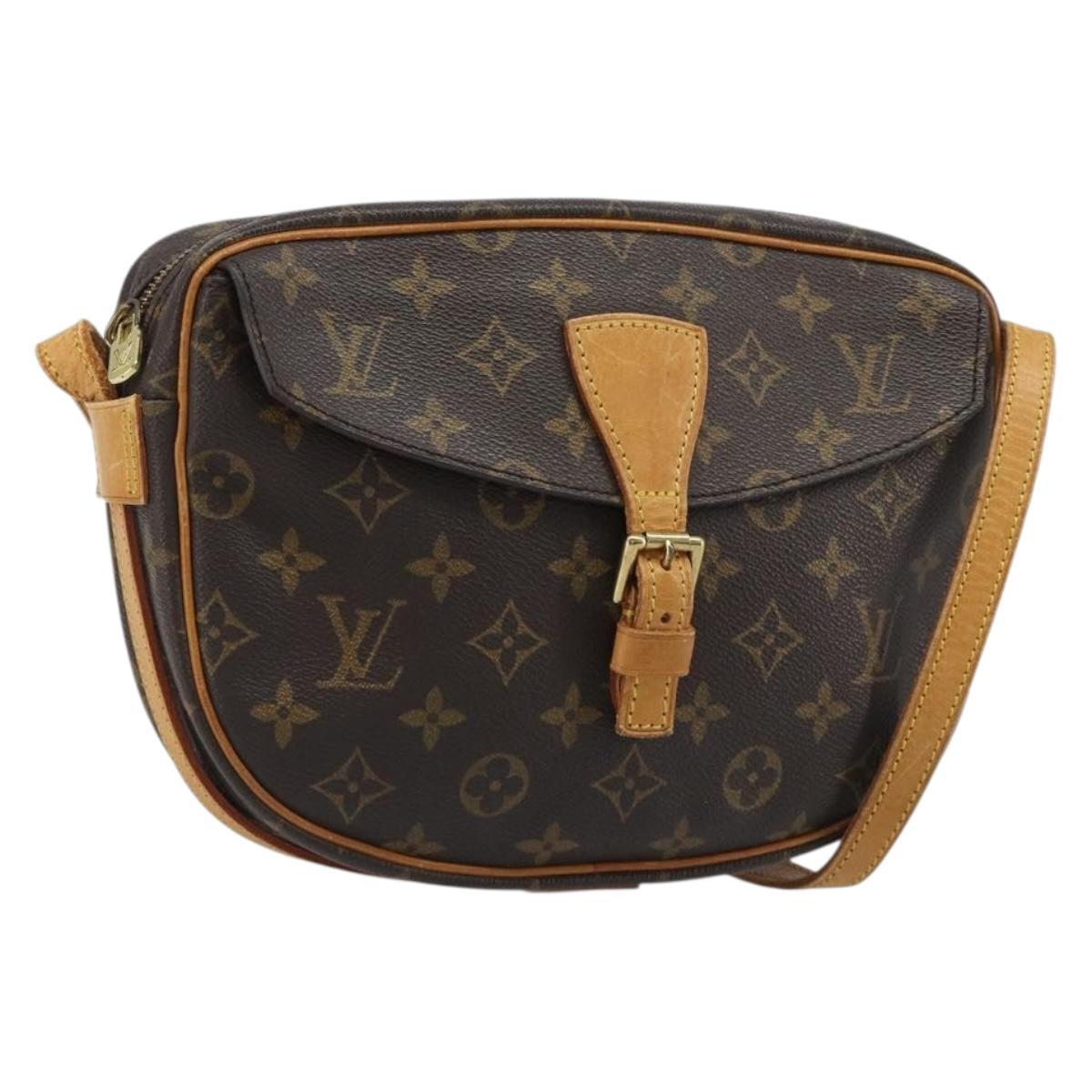 LOUIS VUITTON Monogram Jeune Fille MM Shoulder Bag M51226 LV Auth 187414