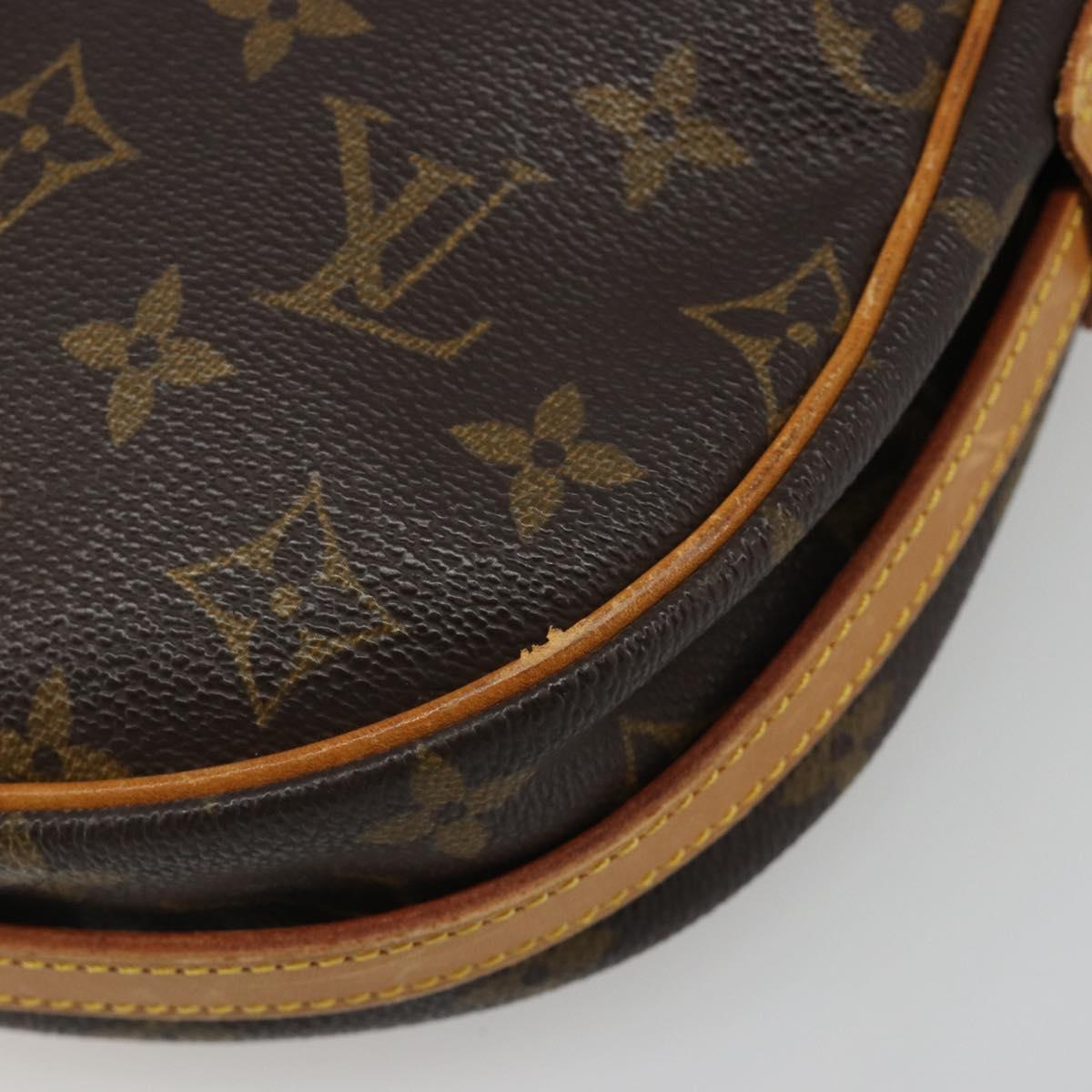 LOUIS VUITTON Monogram Jeune Fille MM Shoulder Bag M51226 LV Auth 187414