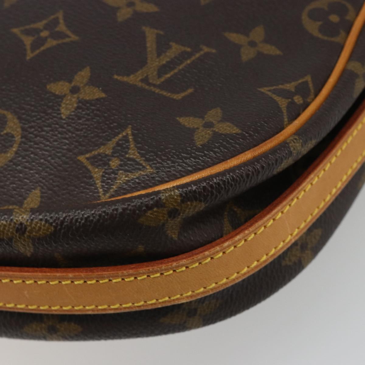 LOUIS VUITTON Monogram Jeune Fille MM Shoulder Bag M51226 LV Auth 187414