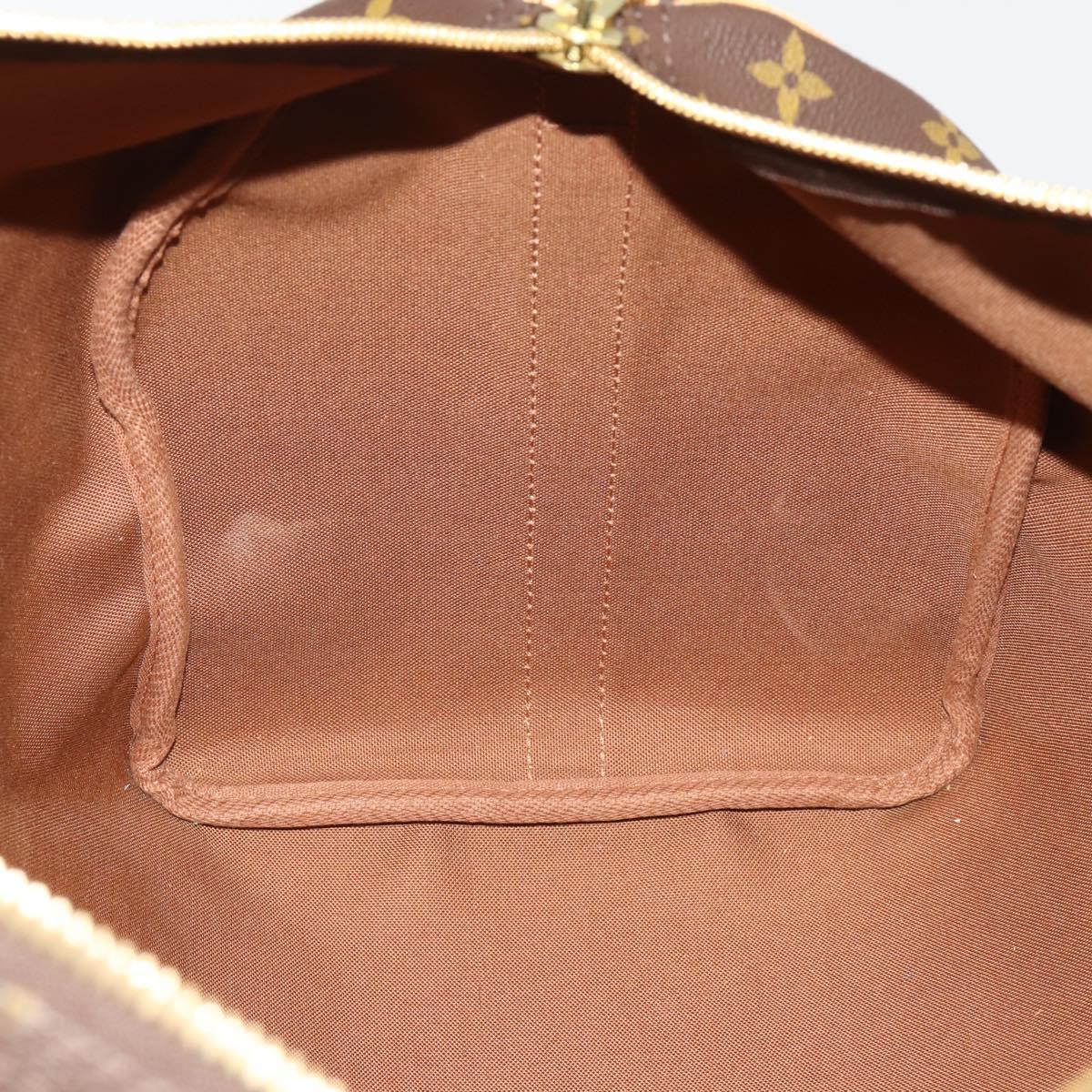 LOUIS VUITTON Monogram Keepall Bandouliere 45 Boston Bag M41418 LV Auth 187418A