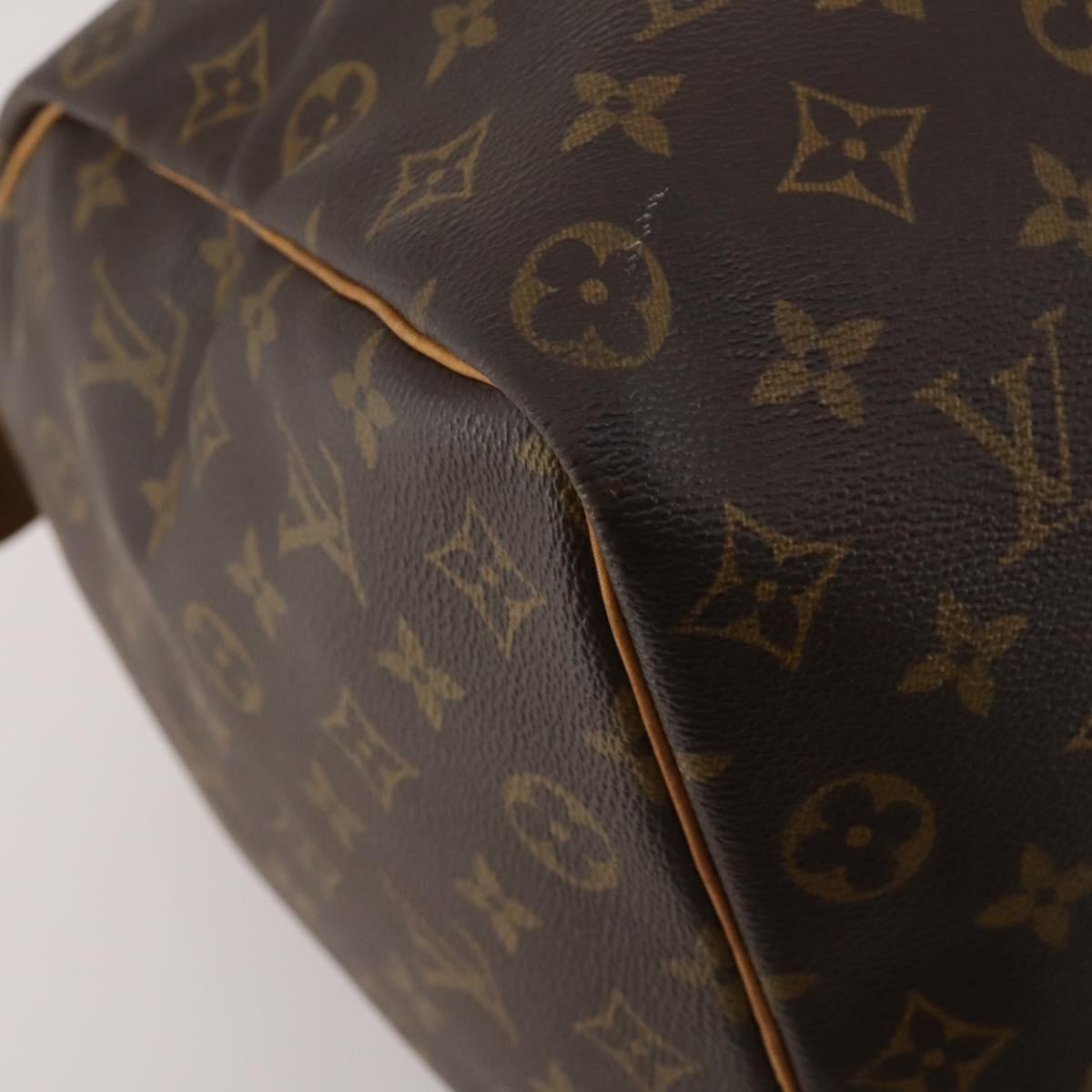 LOUIS VUITTON Monogram Keepall 50 Boston Bag M41426 LV Auth 187419A