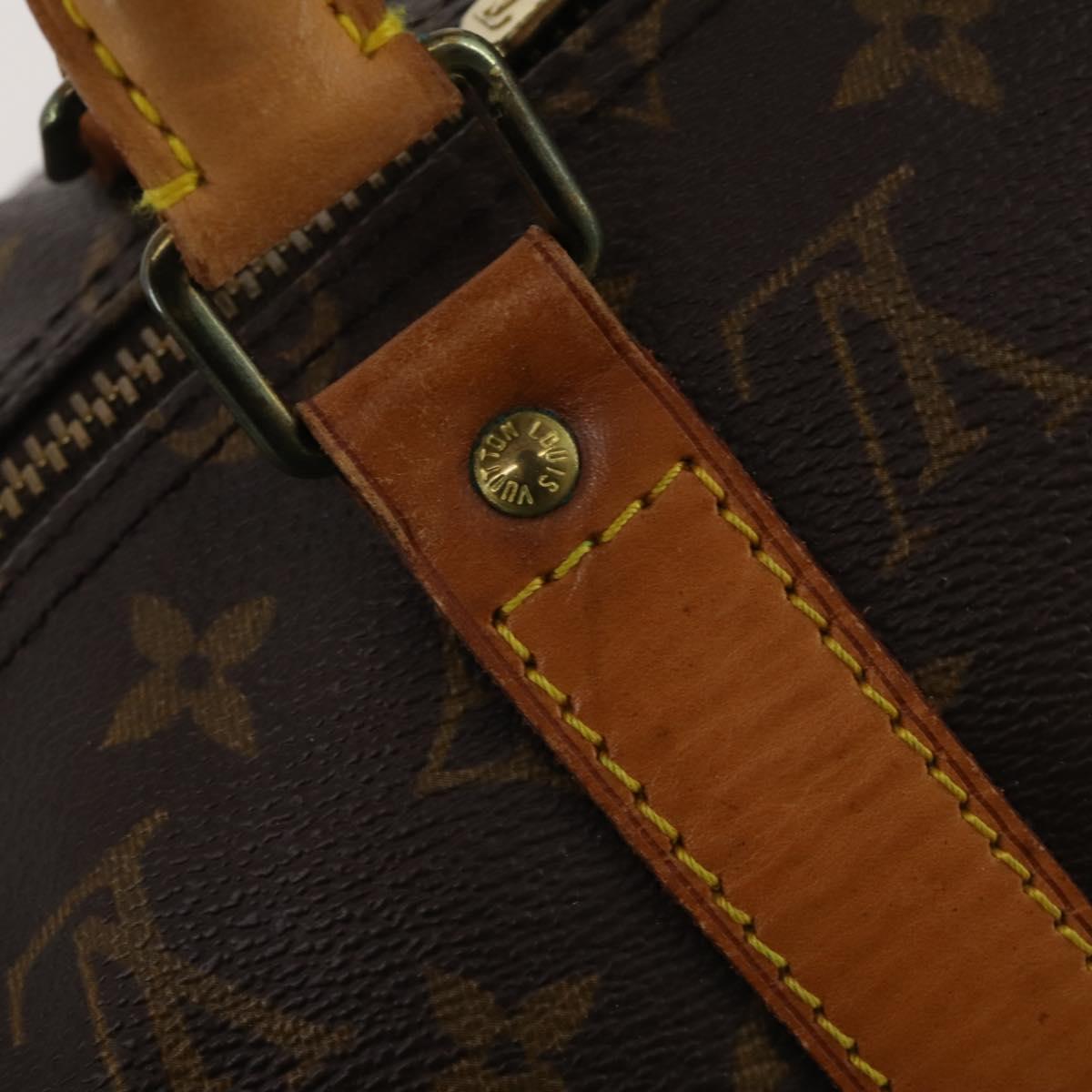 LOUIS VUITTON Monogram Keepall 50 Boston Bag M41426 LV Auth 187419A