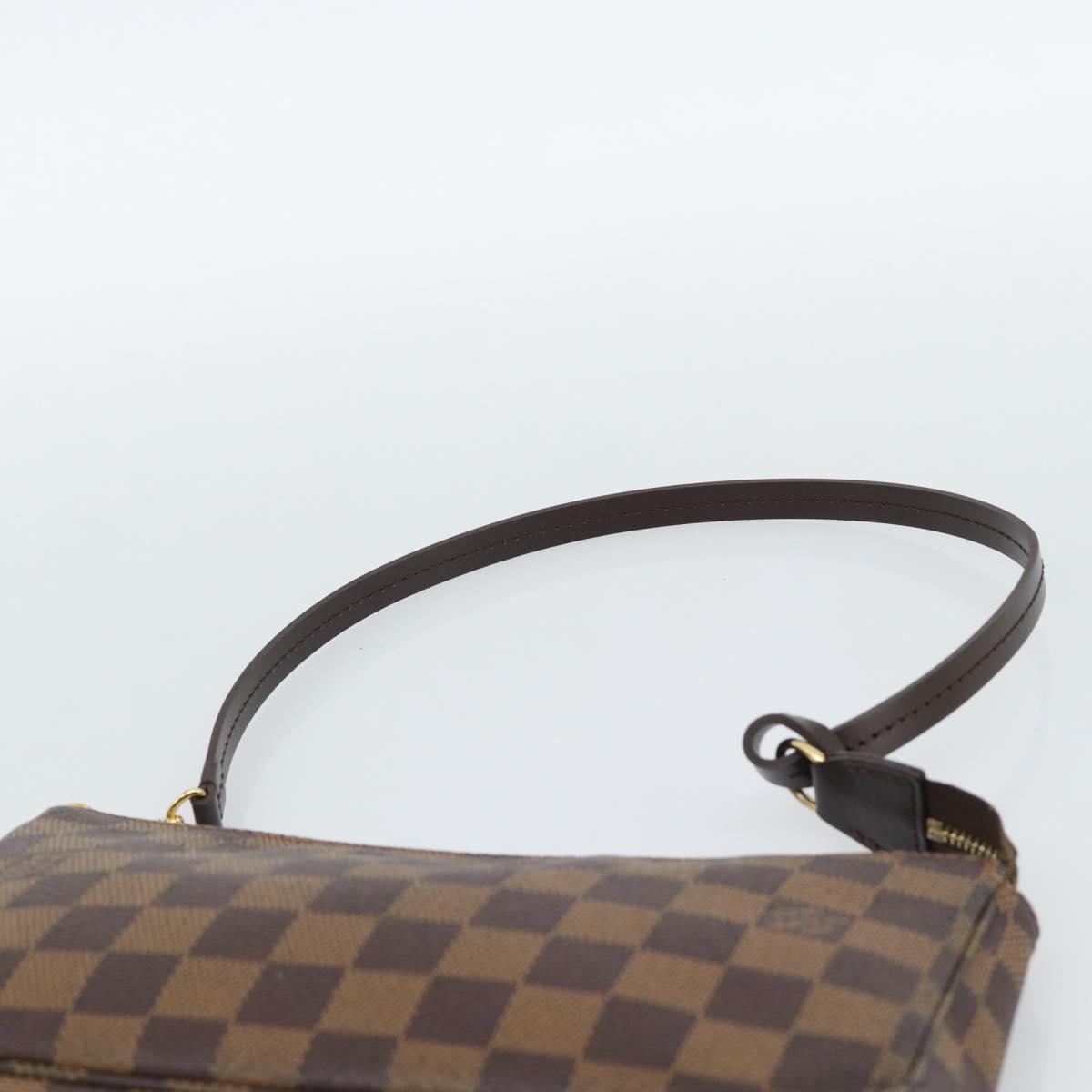 LOUIS VUITTON Damier Ebene Pochette Accessoires Pouch N41206 LV Auth 187423V