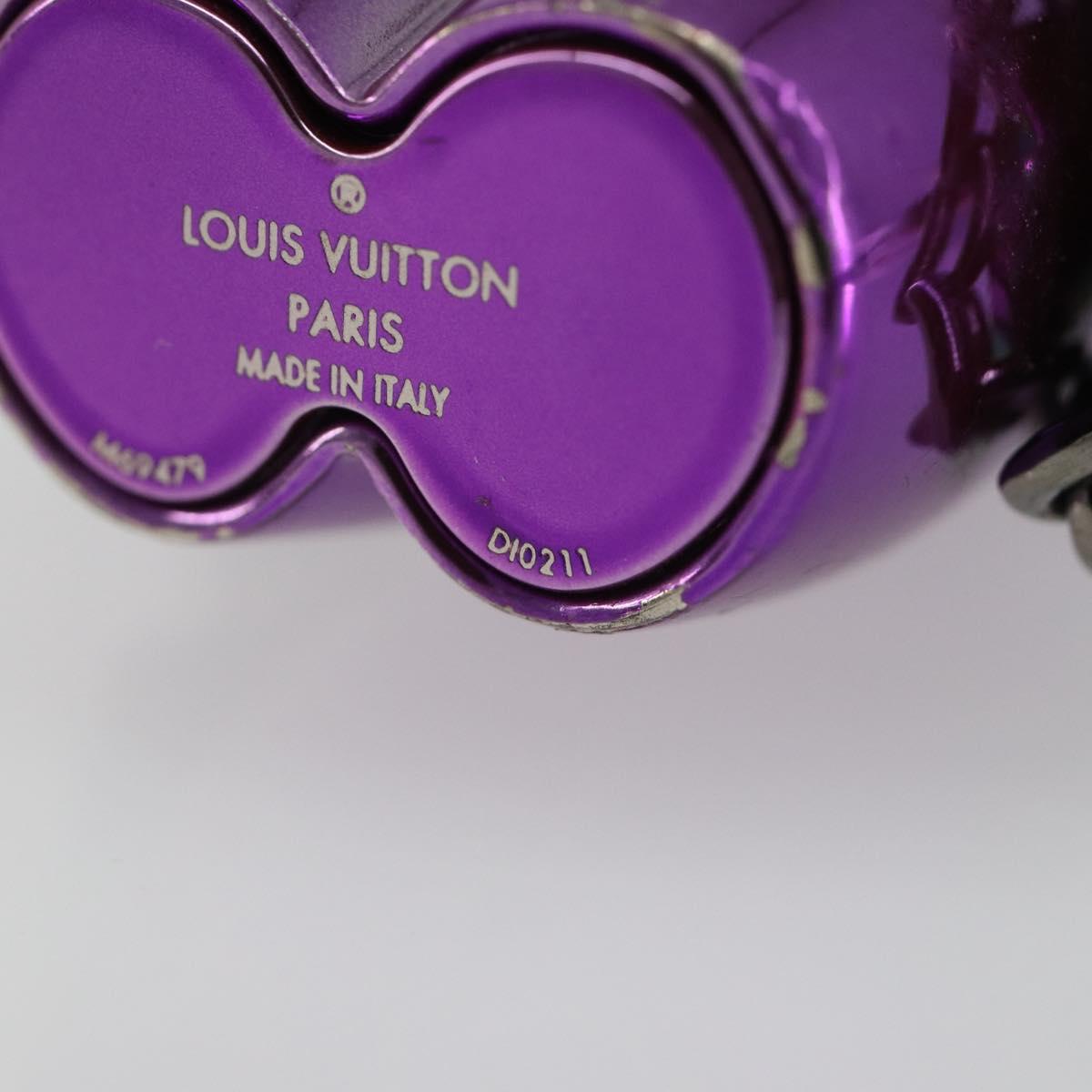LOUIS VUITTON Monogram Eclipse Vivienne DJ Bag Charm M69479 LV Auth 187425SAM