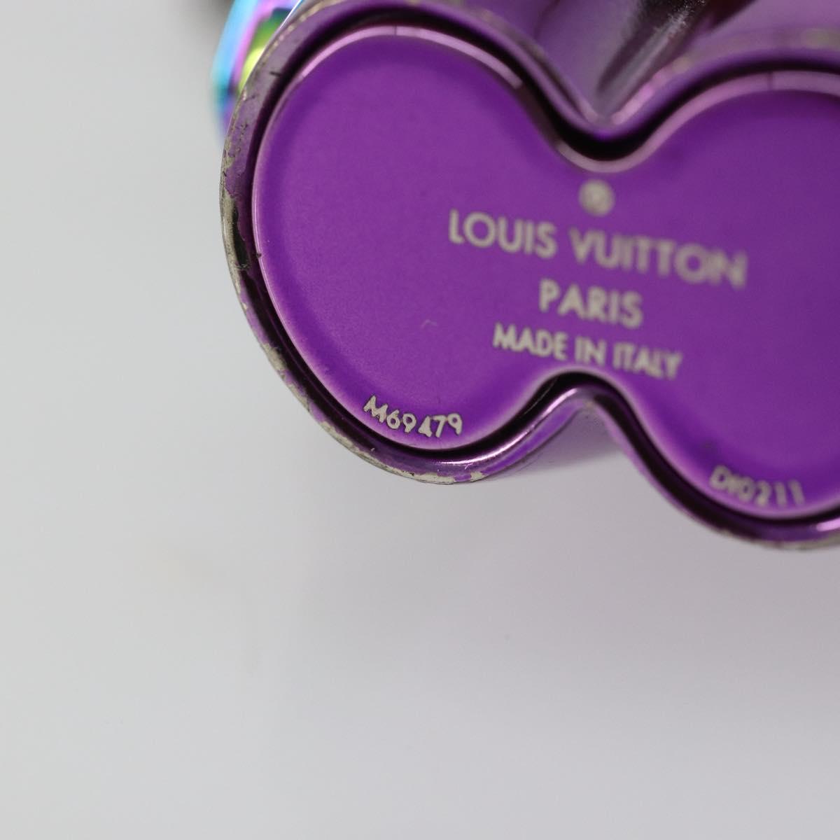 LOUIS VUITTON Monogram Eclipse Vivienne DJ Bag Charm M69479 LV Auth 187425SAM