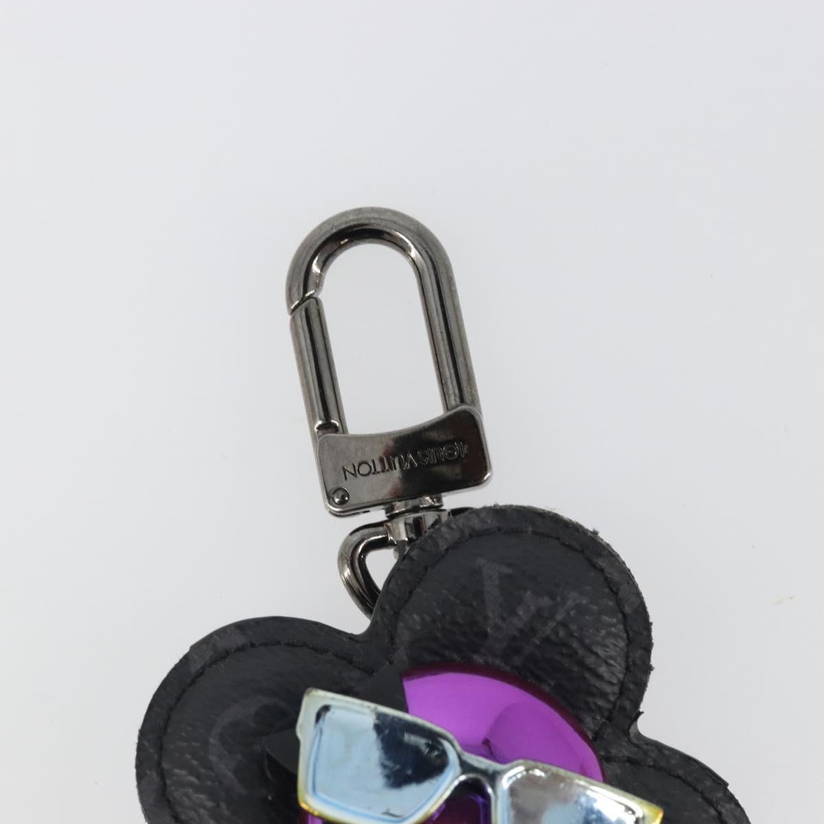 LOUIS VUITTON Monogram Eclipse Vivienne DJ Bag Charm M69479 LV Auth 187425SAM