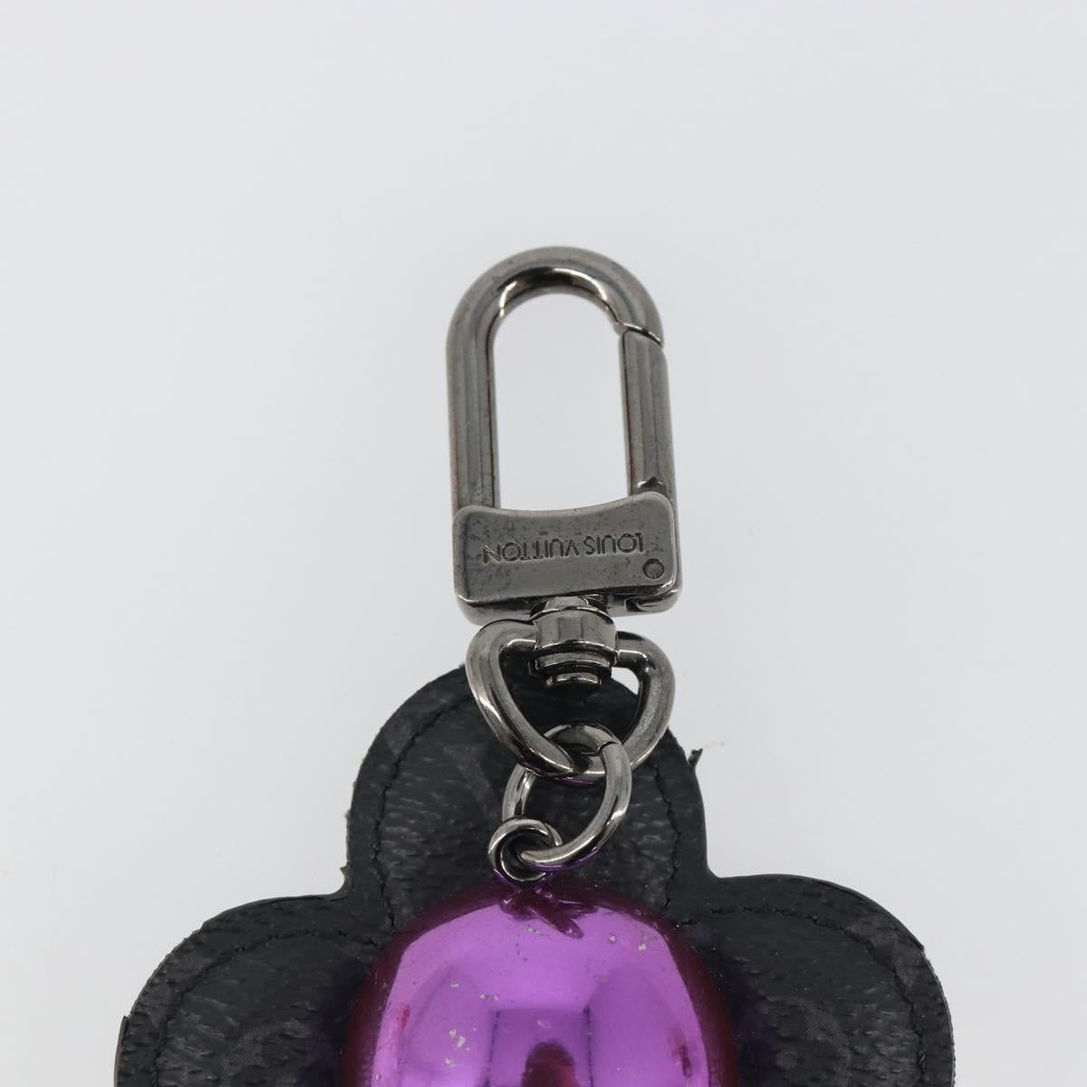 LOUIS VUITTON Monogram Eclipse Vivienne DJ Bag Charm M69479 LV Auth 187425SAM