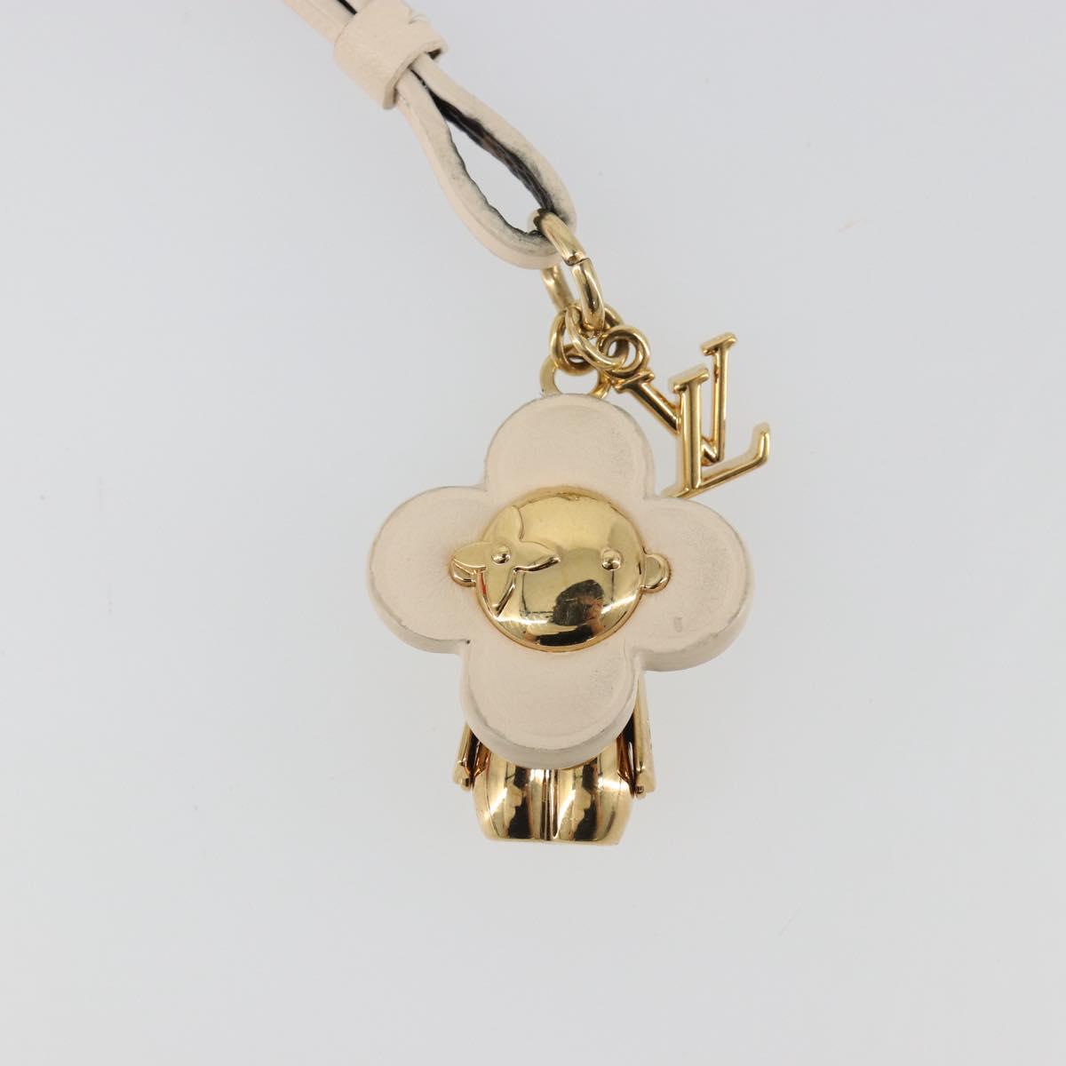 LOUIS VUITTON Monogram Mini Vivienne Bag Charm Gold Tone M02204 LV Auth 187426M