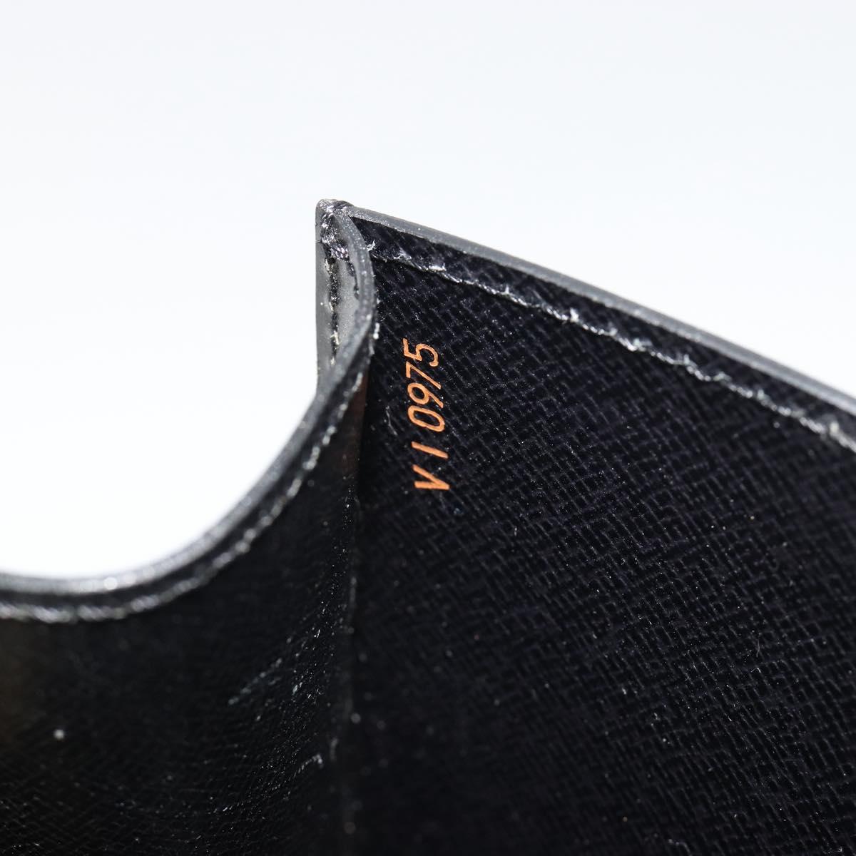 LOUIS VUITTON Epi Art Deco Clutch Bag Black M52632 LV Auth 187431A