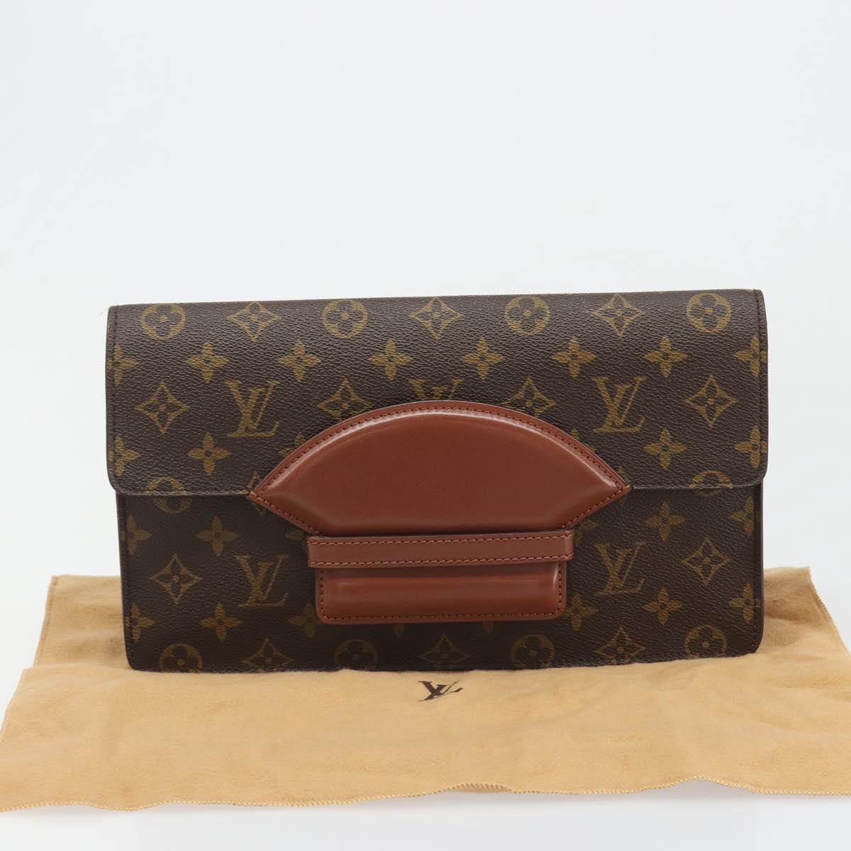 LOUIS VUITTON Monogram Chaillot Clutch Bag M51786 LV Auth 187436A