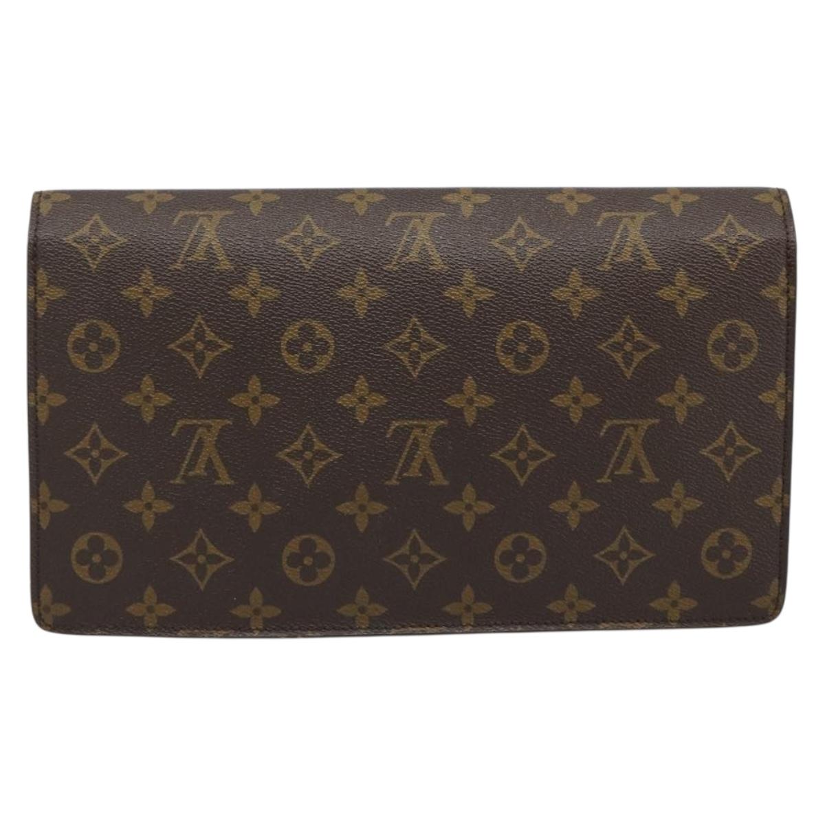 LOUIS VUITTON Monogram Chaillot Clutch Bag M51786 LV Auth 187436A