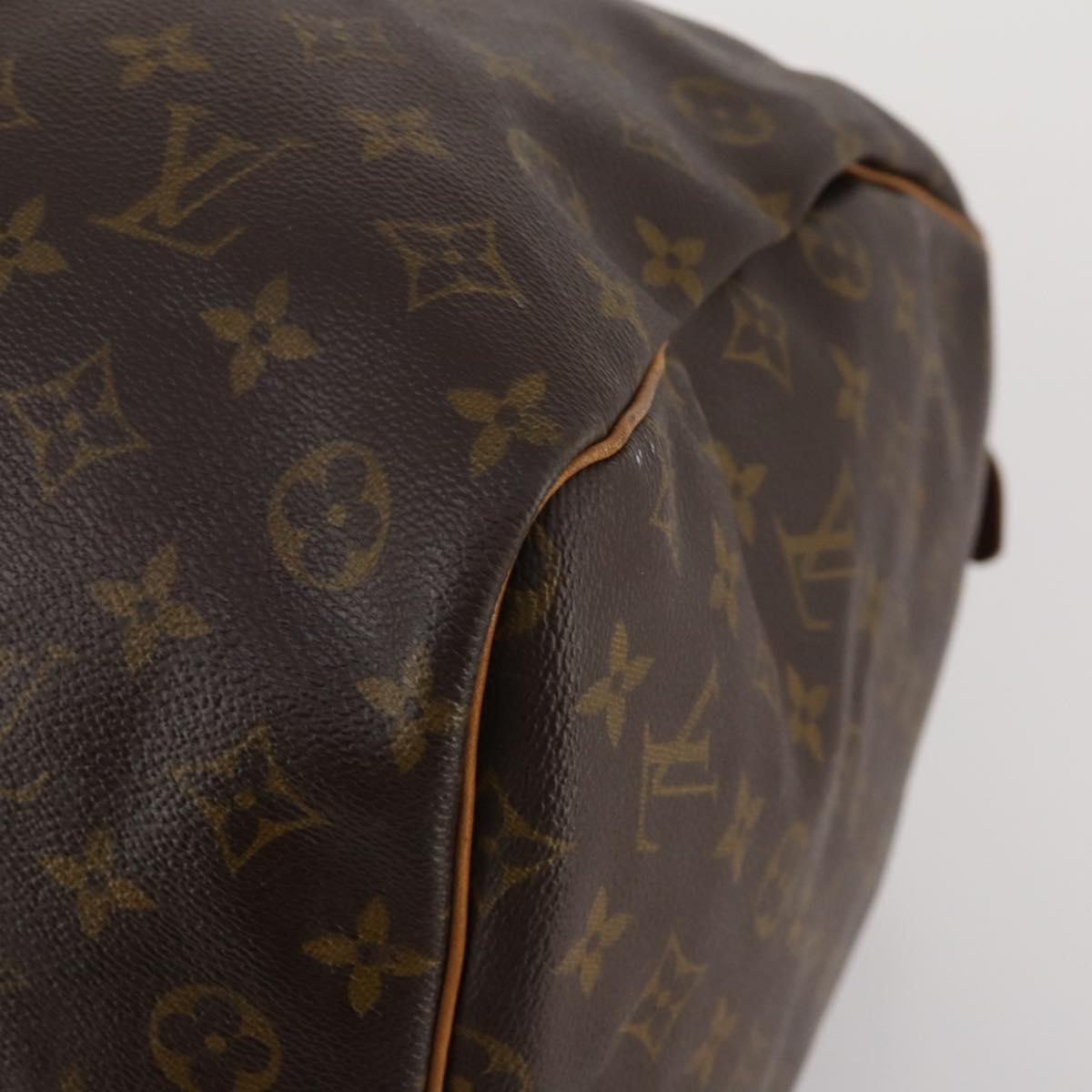 LOUIS VUITTON Monogram Keepall 60 Boston Bag M41422 LV Auth 187438A