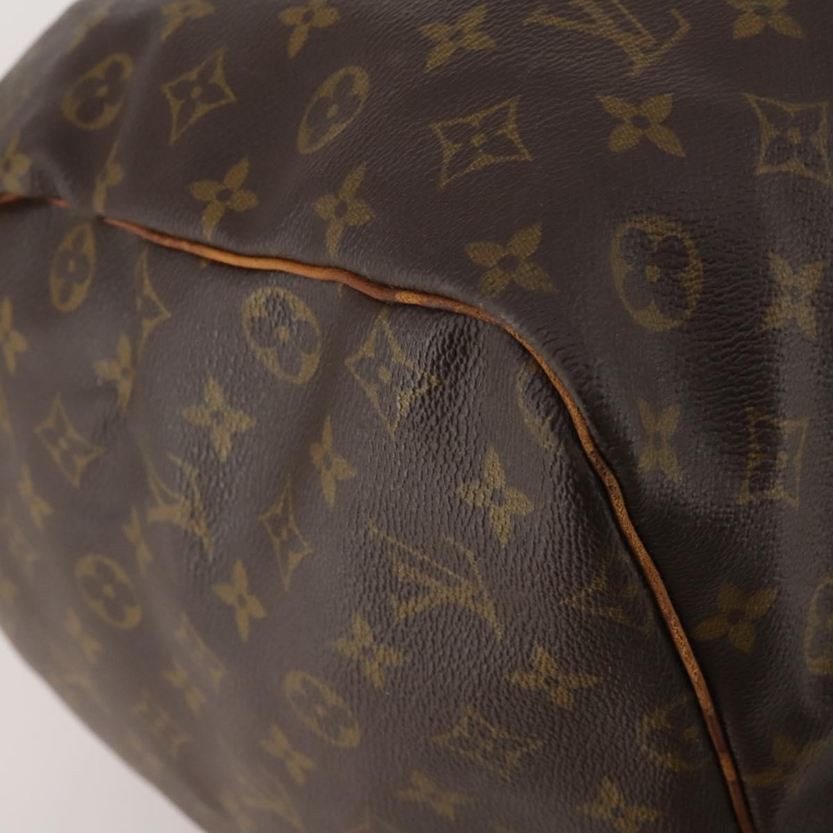 LOUIS VUITTON Monogram Keepall 60 Boston Bag M41422 LV Auth 187438A