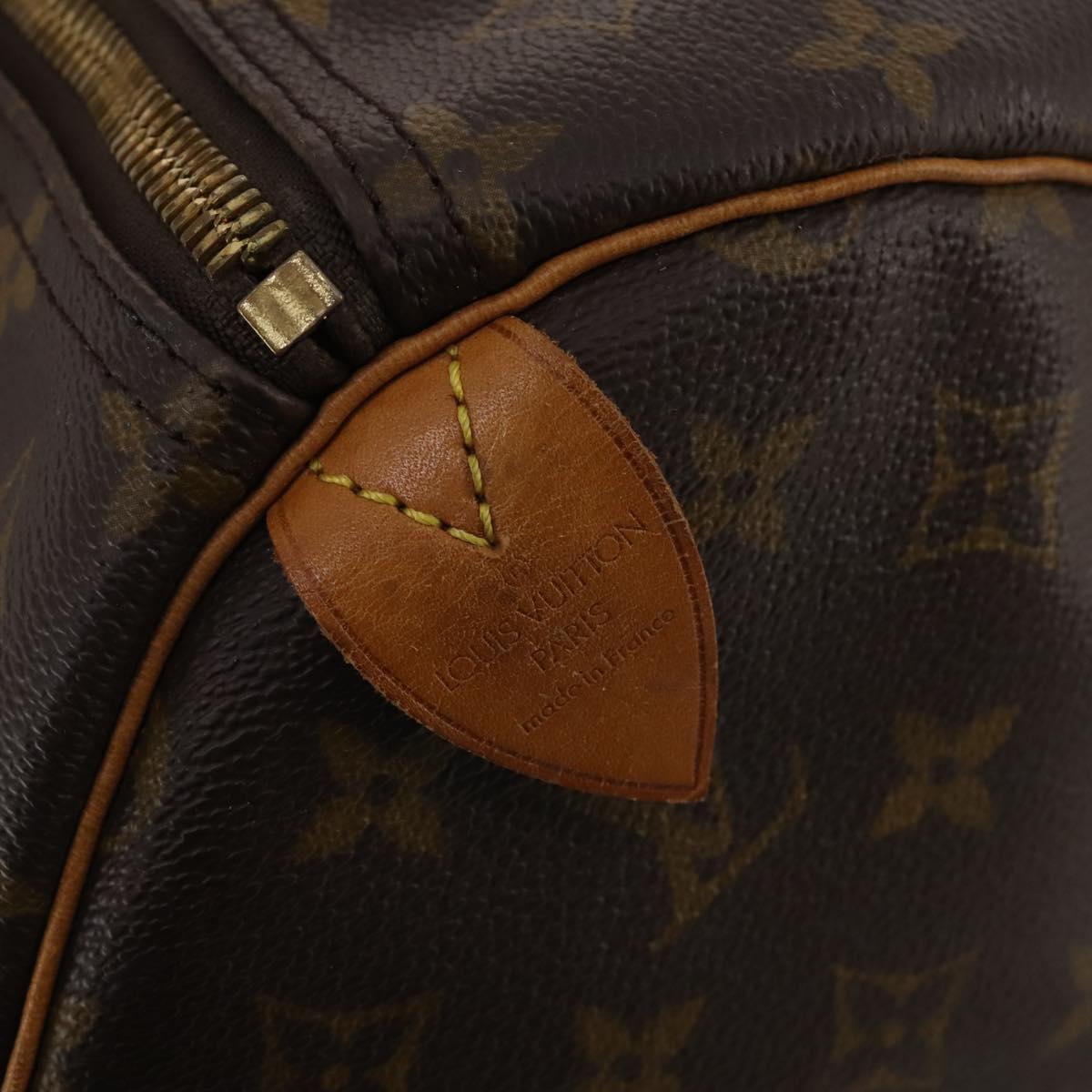 LOUIS VUITTON Monogram Keepall 60 Boston Bag M41422 LV Auth 187438A