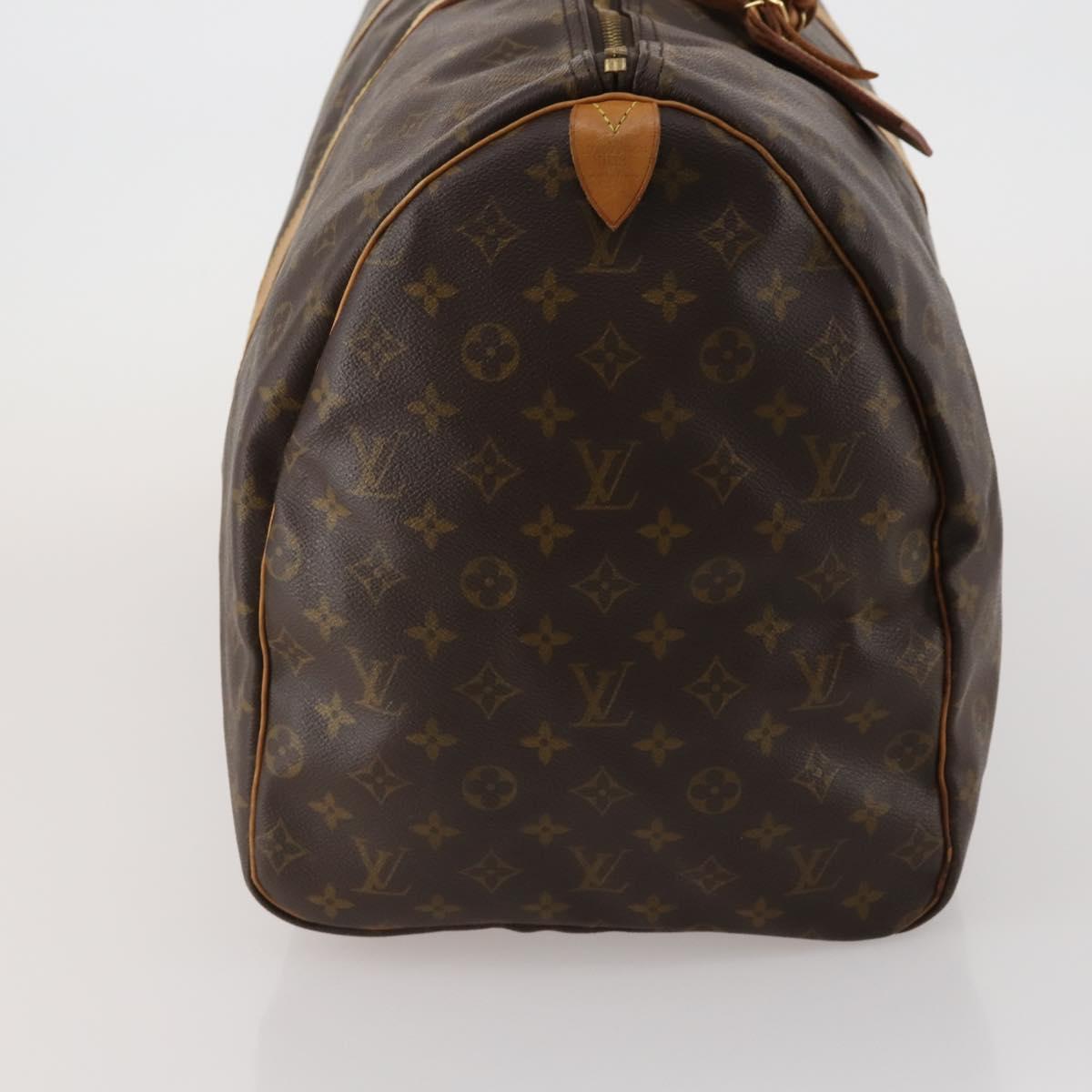 LOUIS VUITTON Monogram Keepall 60 Boston Bag M41422 LV Auth 187438A