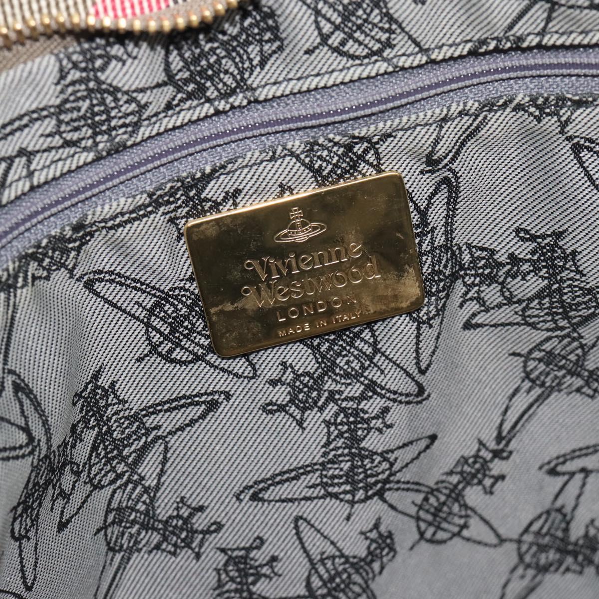 Vivienne Westwood Shoulder Bag PVC Pink Gold Auth 187441V