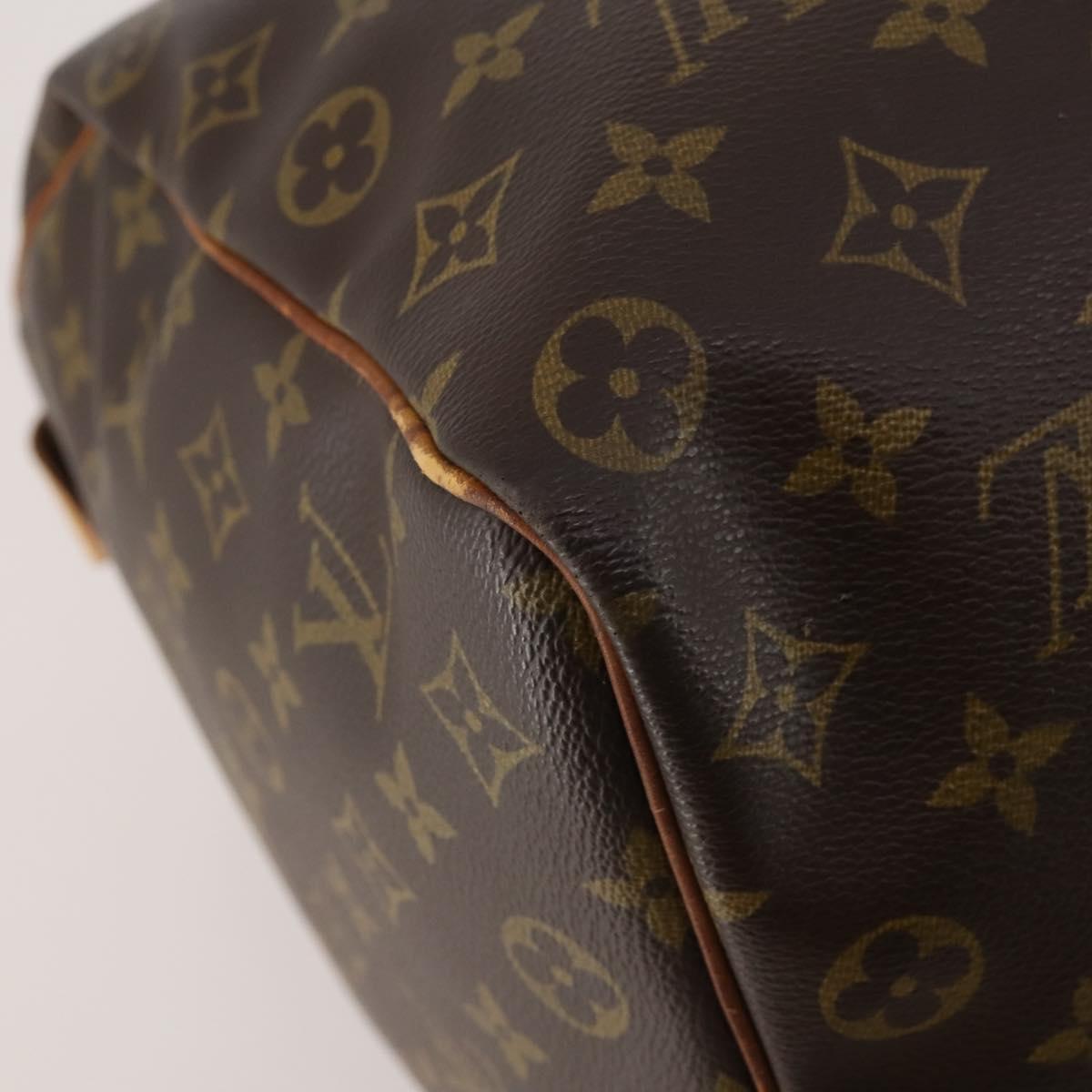 LOUIS VUITTON Monogram Keepall 45 Boston Bag M41428 LV Auth 187449A