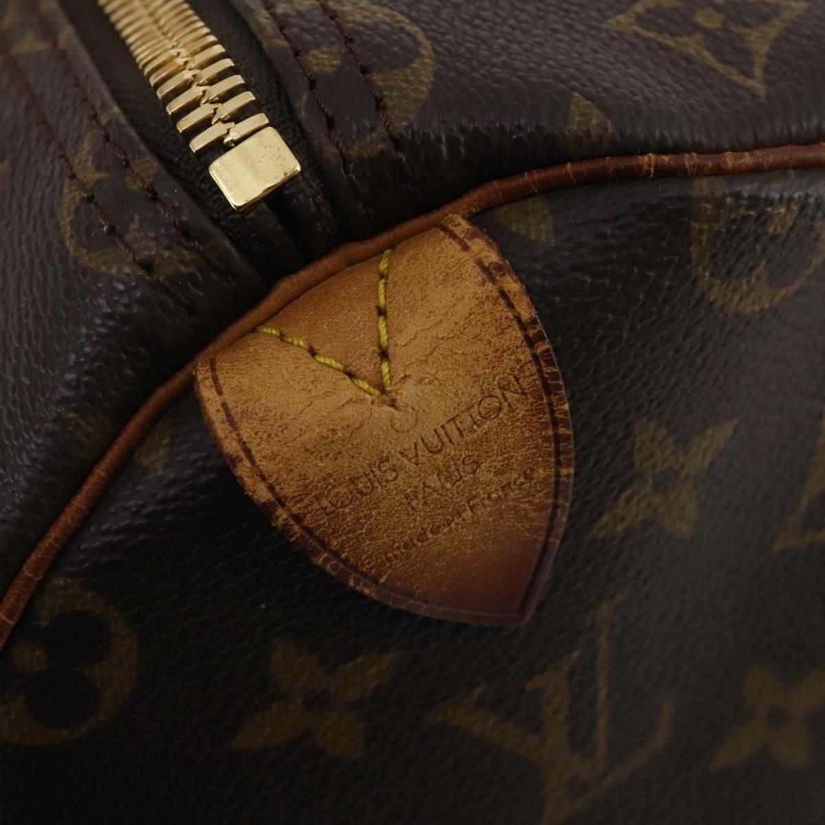 LOUIS VUITTON Monogram Keepall 45 Boston Bag M41428 LV Auth 187449A