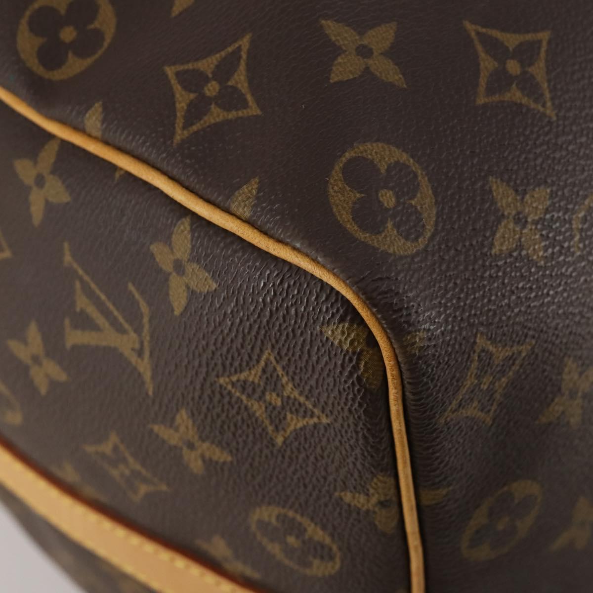 LOUIS VUITTON Monogram Keepall Bandouliere 50 Boston Bag M41416 LV Auth 187461V