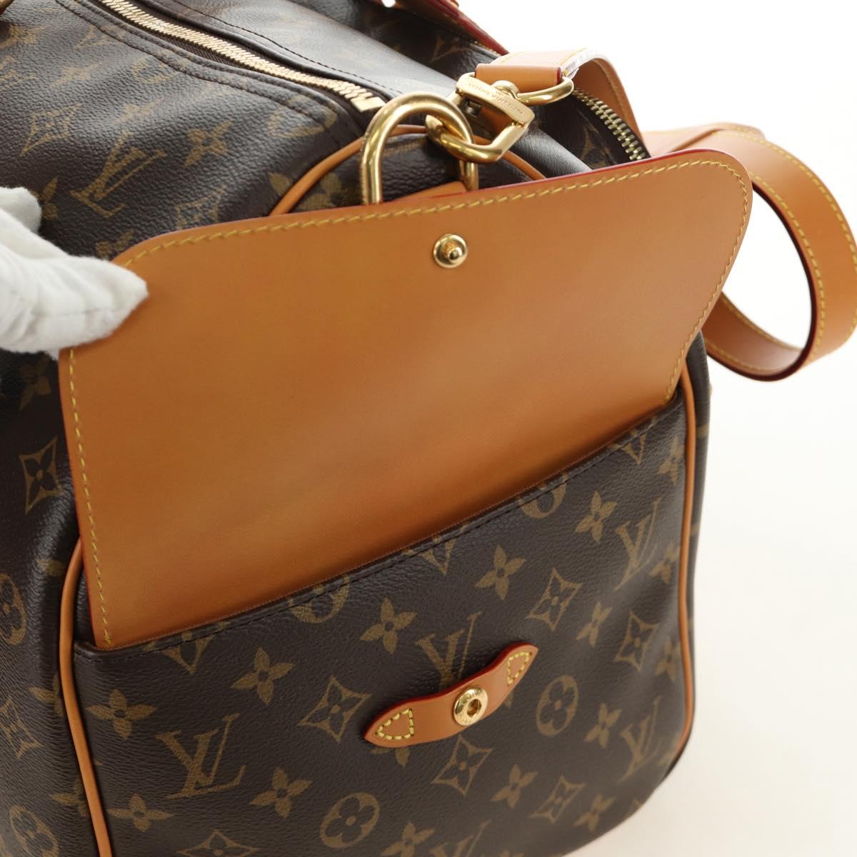 LOUIS VUITTON Monogram Archives Keepall Cargo 50 Boston Bag M14735 Auth 187463SM