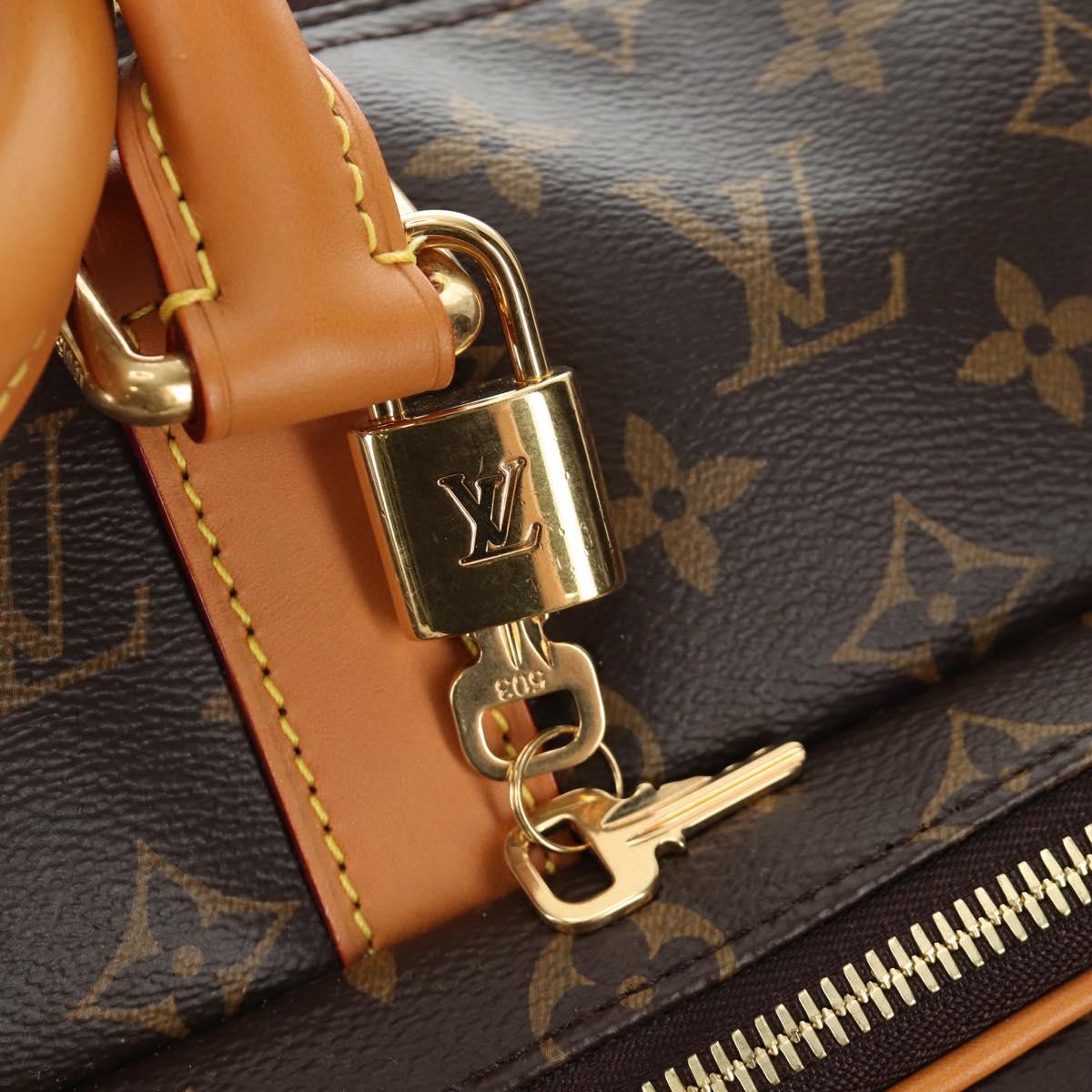 LOUIS VUITTON Monogram Archives Keepall Cargo 50 Boston Bag M14735 Auth 187463SM