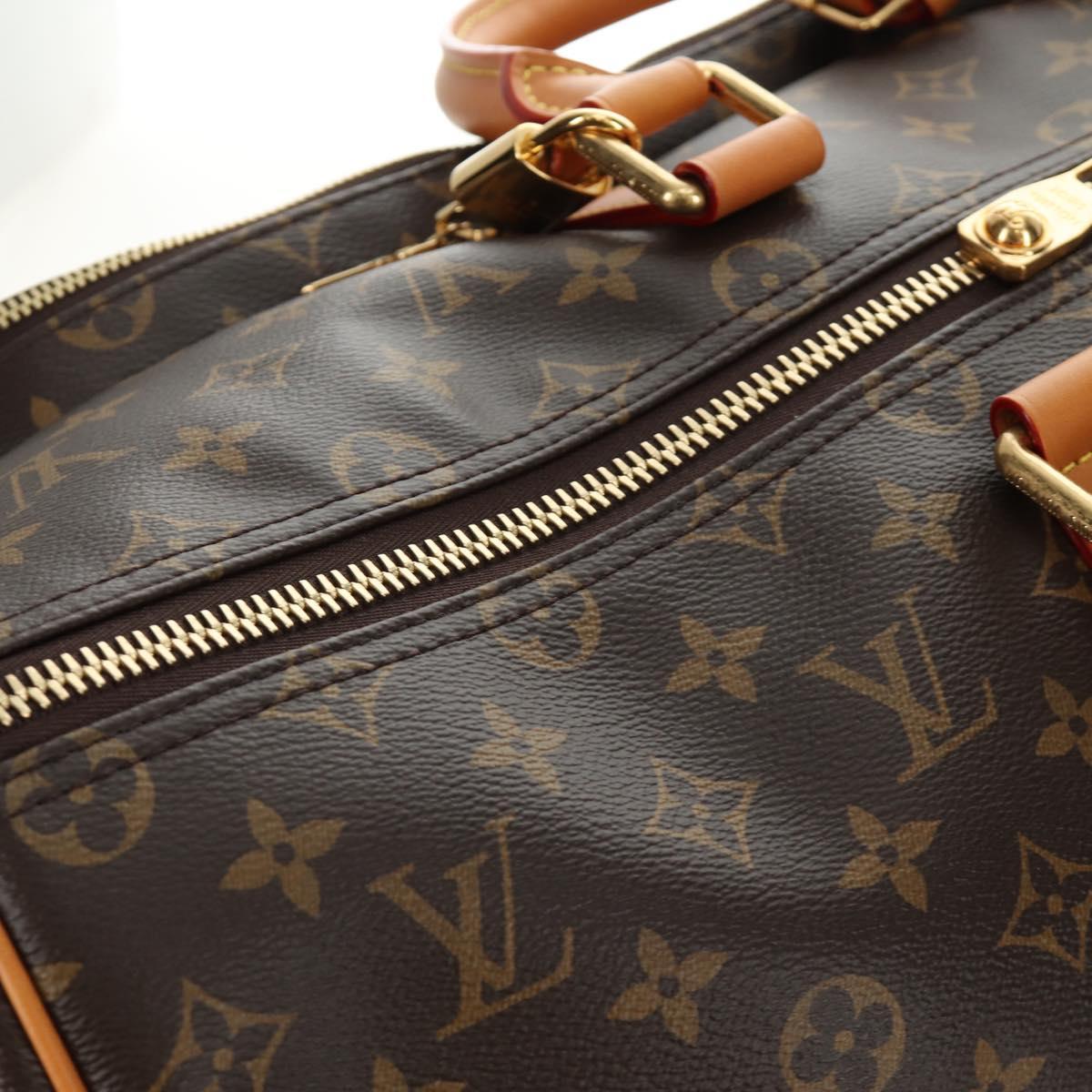 LOUIS VUITTON Monogram Archives Keepall Cargo 50 Boston Bag M14735 Auth 187463SM