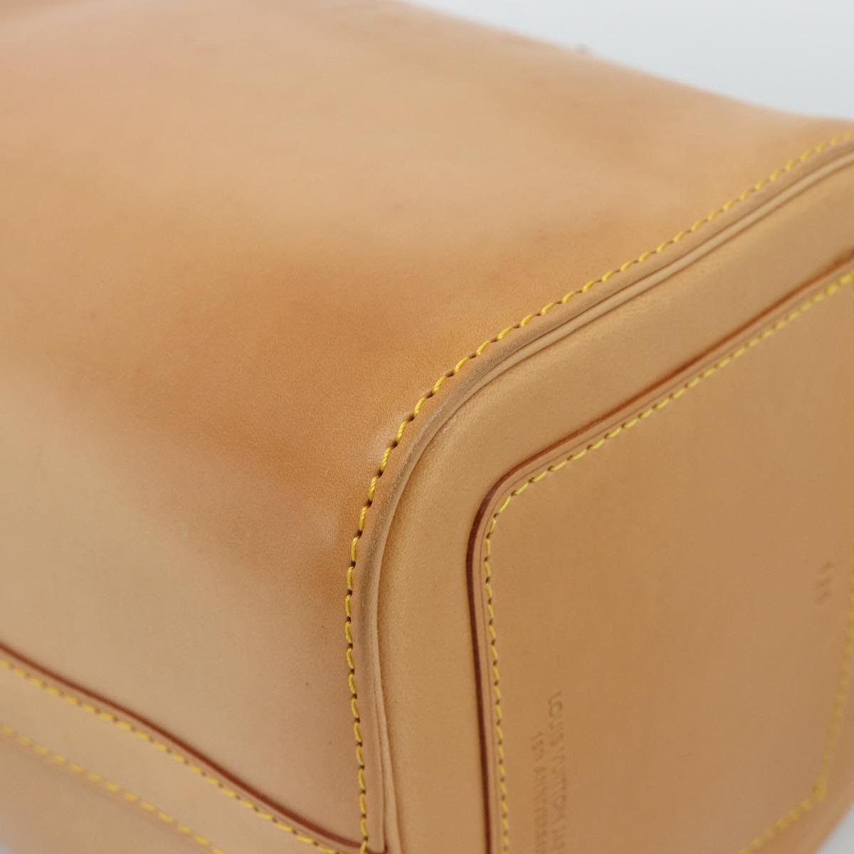 LOUIS VUITTON Nomad leather Speedy 30 Hand Bag Beige M85392 LV Auth 187464SAV