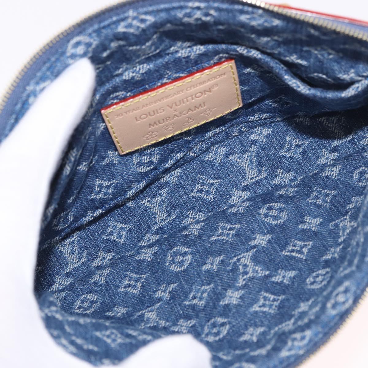 LOUIS VUITTON Monogram Denim Cherry Pochette Accessoires M13994 LV Auth 187483SM