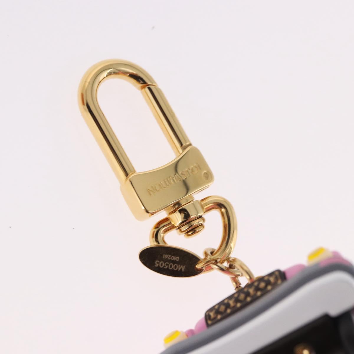 LOUIS VUITTON Bijou Sac Christmas Vivienne Key Holder metal M00505 Auth 187488SM