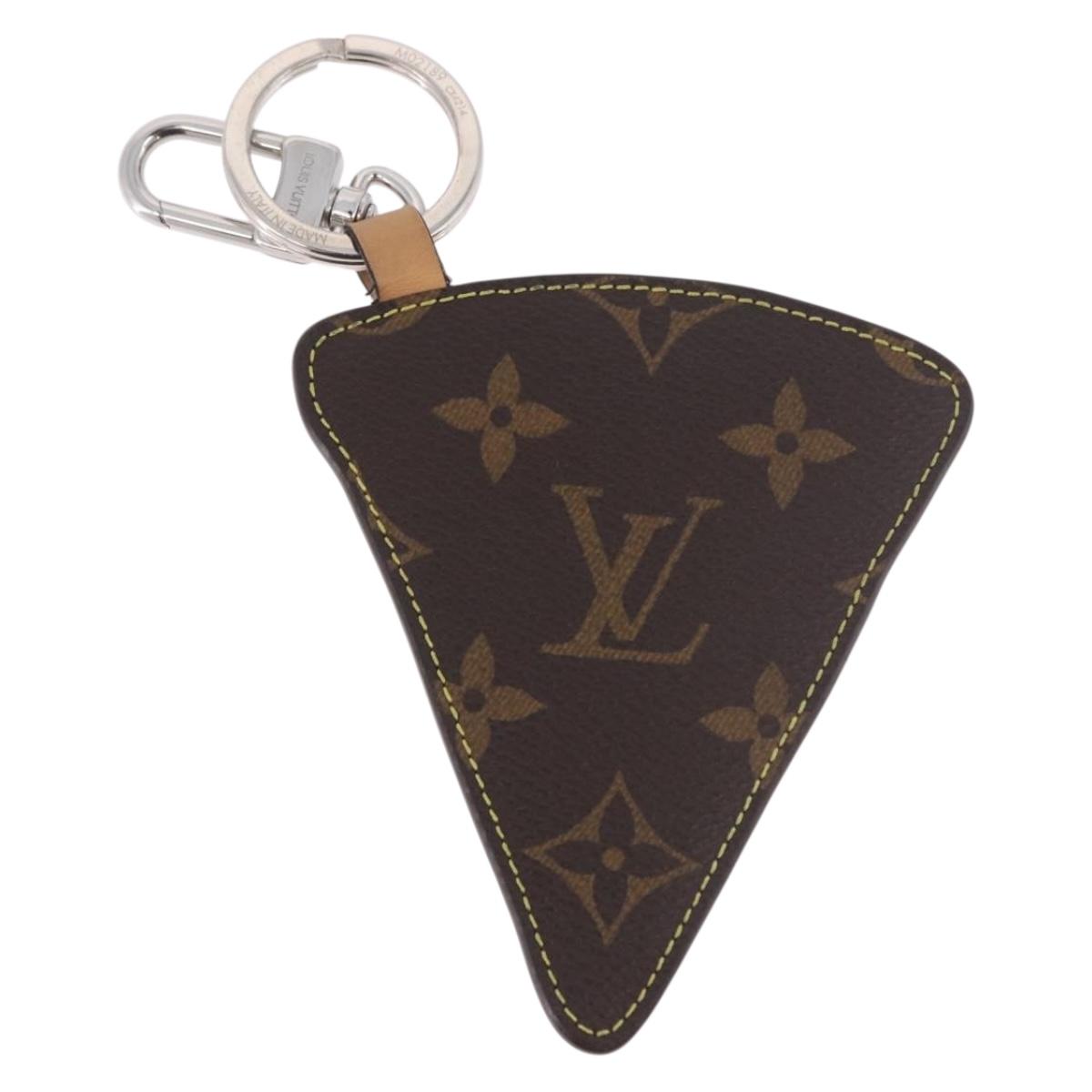 LOUIS VUITTON Monogram Key Holder Pizza Key Holder M02189 LV Auth 187489SAM