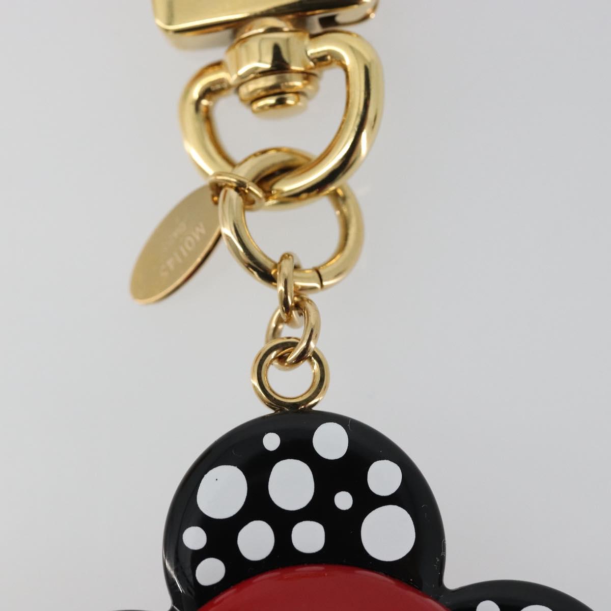 LOUIS VUITTON LV x YK Porte Cles Vivienne Charm metal M01145 Auth 187490SM