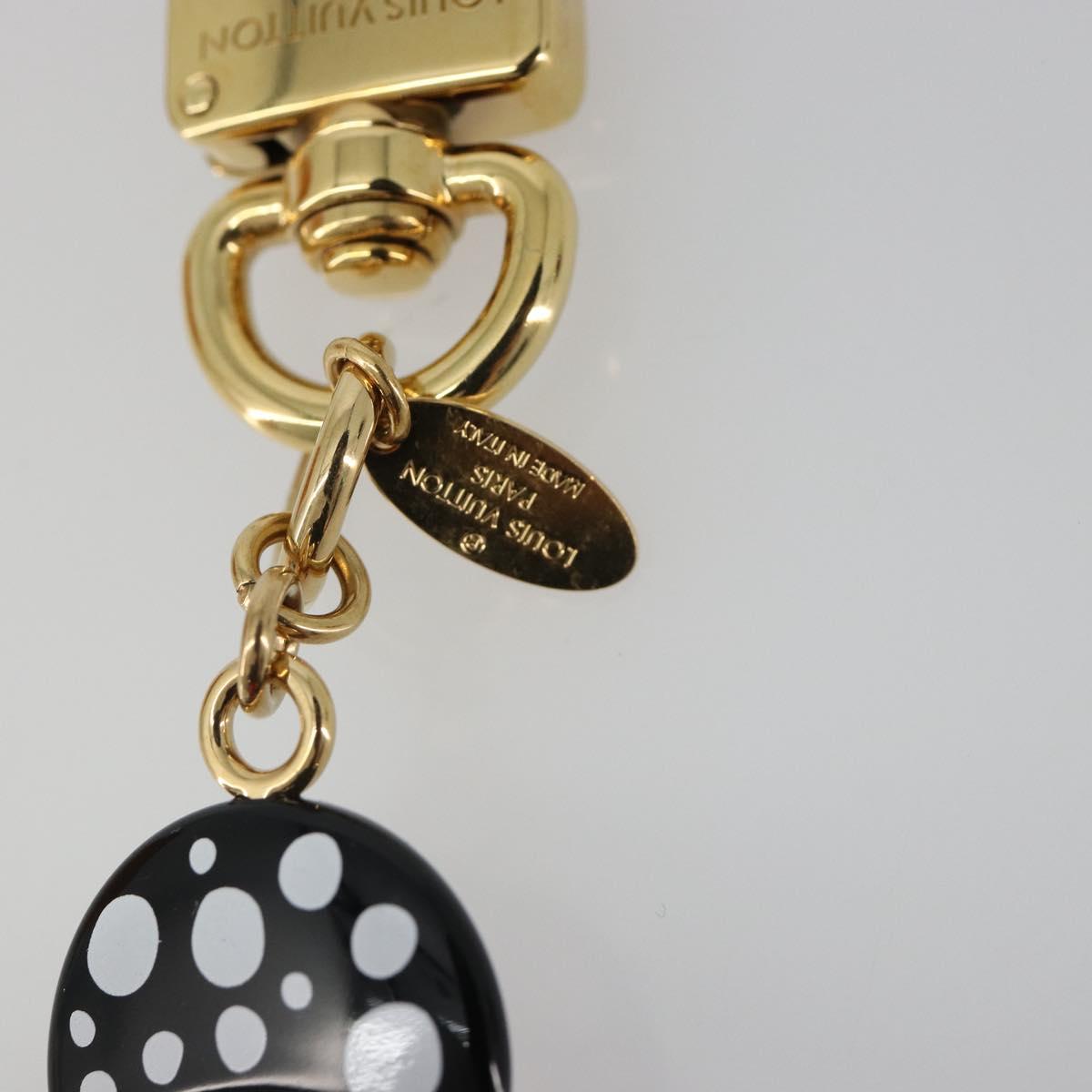 LOUIS VUITTON LV x YK Porte Cles Vivienne Charm metal M01145 Auth 187490SM