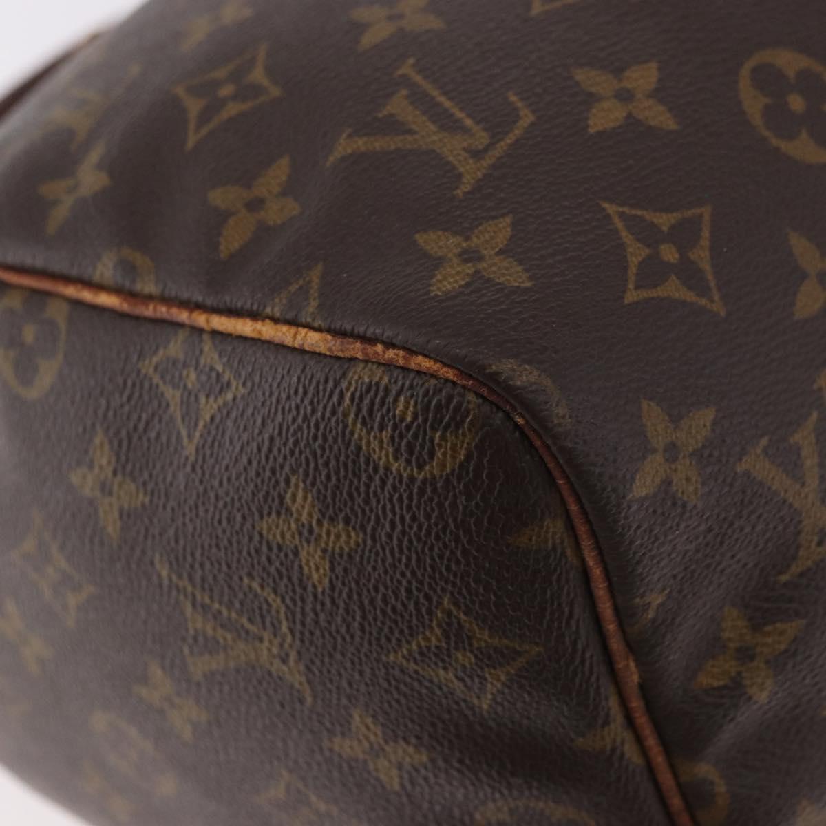 LOUIS VUITTON Monogram Speedy 30 Hand Bag M41526 LV Auth 187523