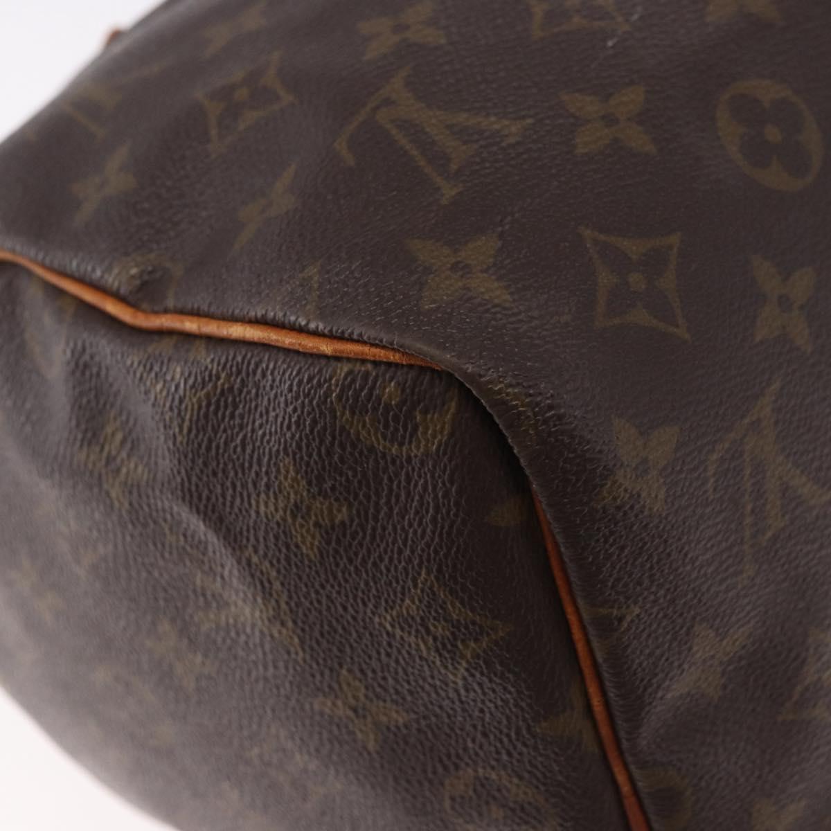 LOUIS VUITTON Monogram Speedy 30 Hand Bag M41526 LV Auth 187524